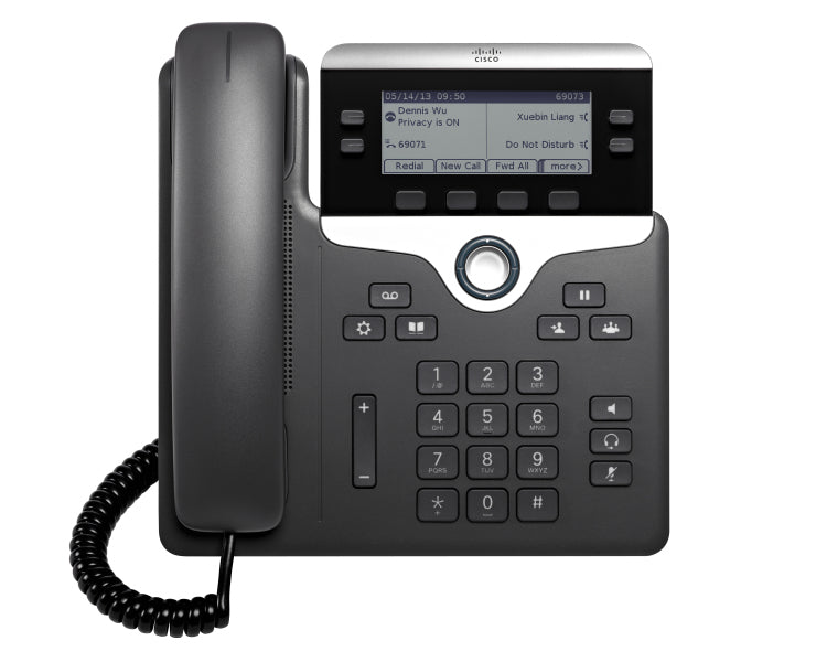 Cisco 7821 – IP-Telefon, für Drittanbieter-Call-Control