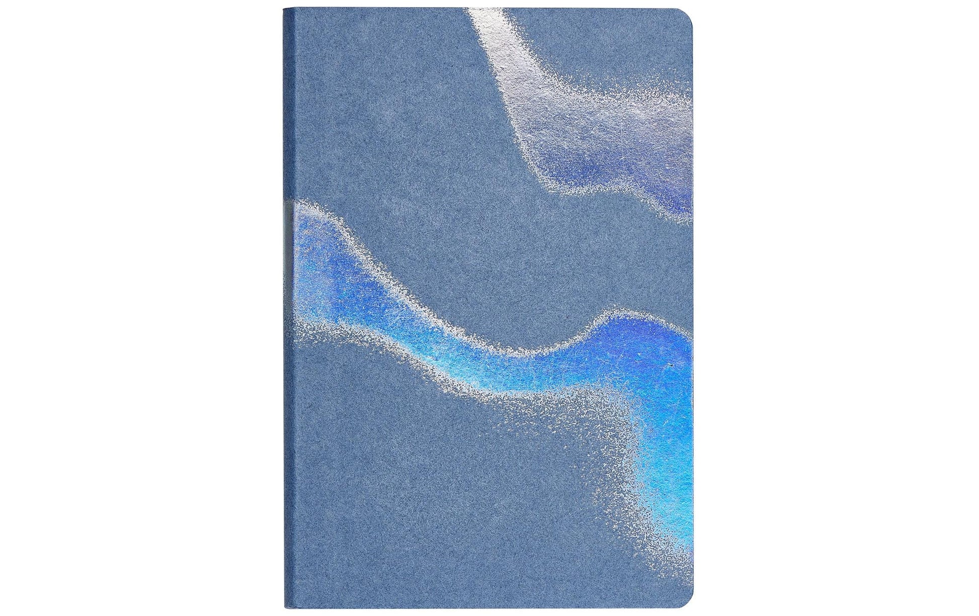 nuuna Notizbuch – 135 × 203 mm – 176 Seiten – 120 g/m² – Softcover, abgerundete Kanten, Stoffbezug, blau/rosa