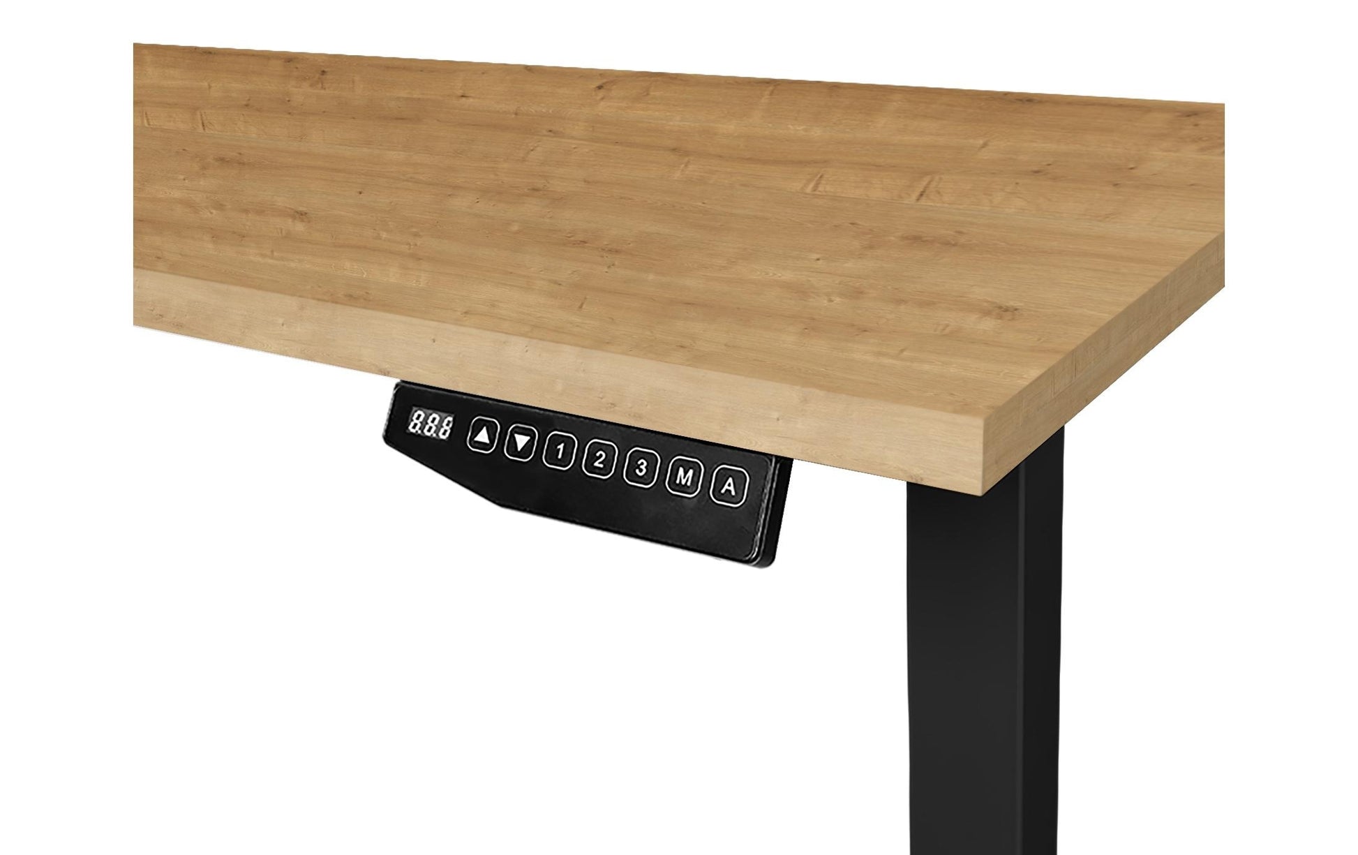 Contini Stehtisch – 160 × 80 × 130 cm – Eiche – höhenverstellbar