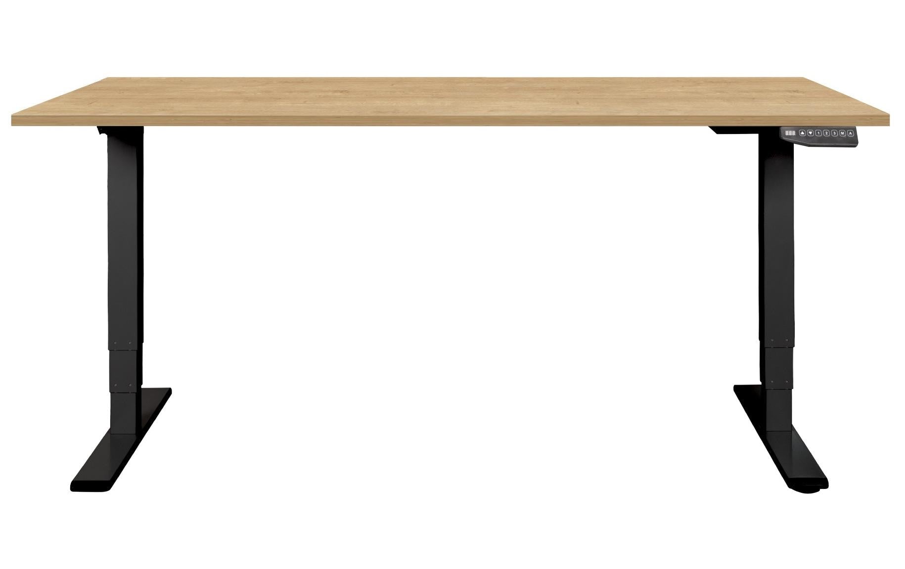 Contini Stehtisch – 180 × 80 × 64,5 cm – braun – höhenverstellbar
