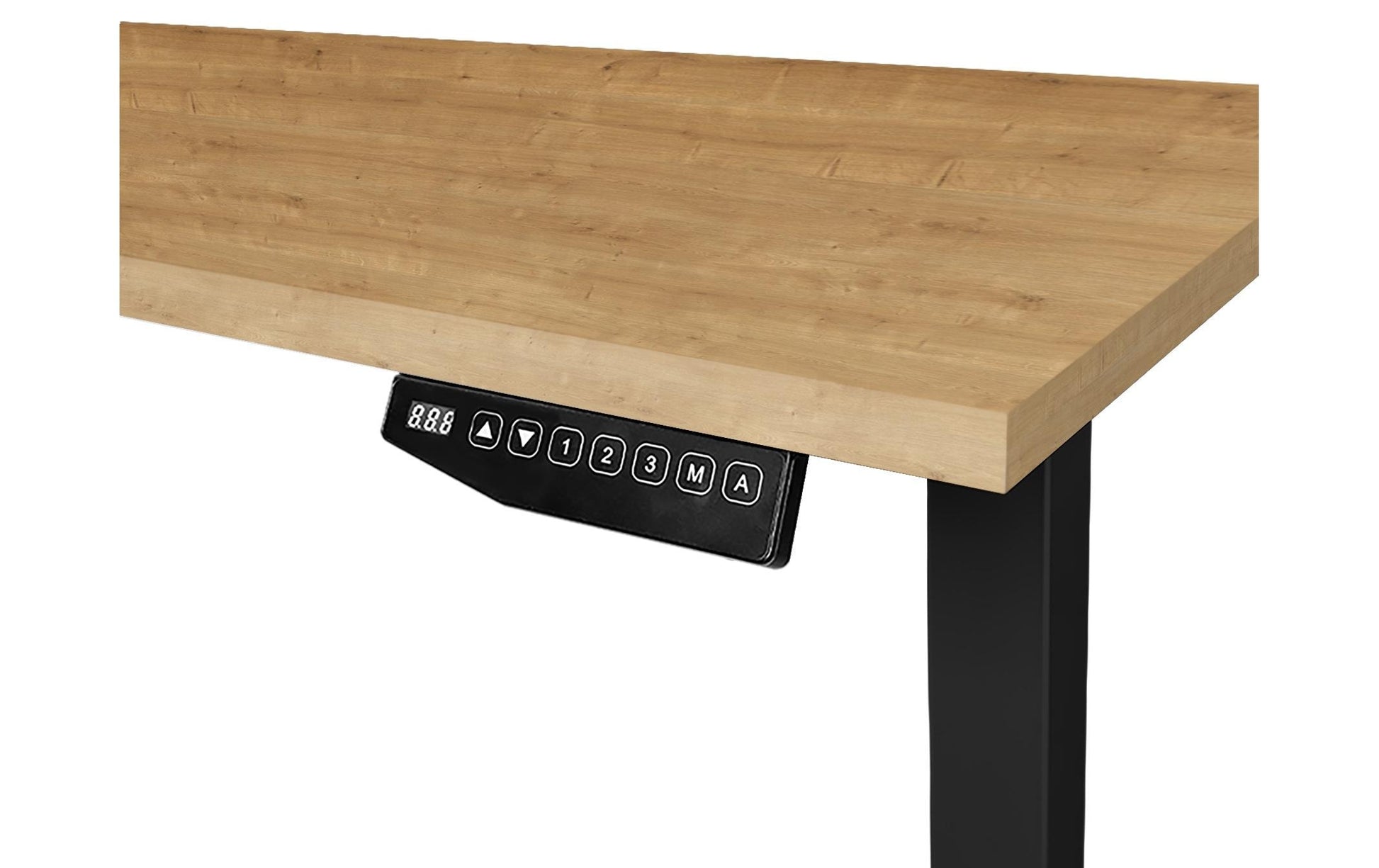 Contini Stehtisch – 180 × 80 × 64,5 cm – braun – höhenverstellbar