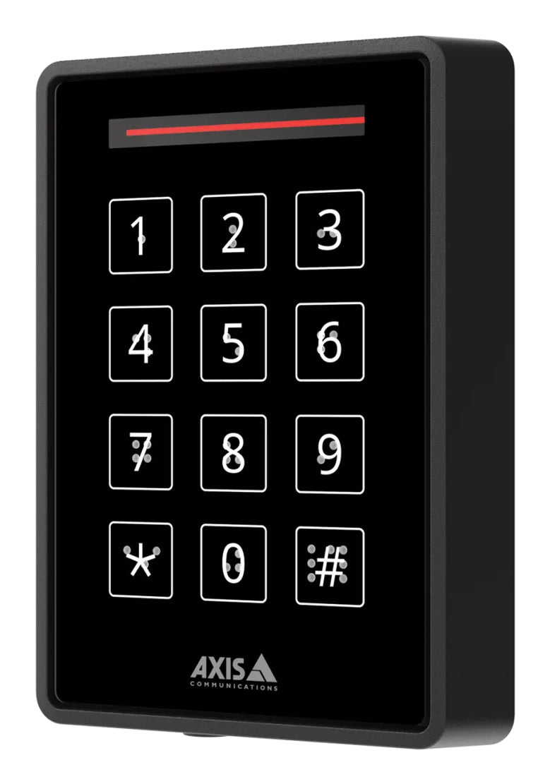 Axis Brailleaufkleber TA4401 – für Axis A4120-E Lesegerät mit Taste