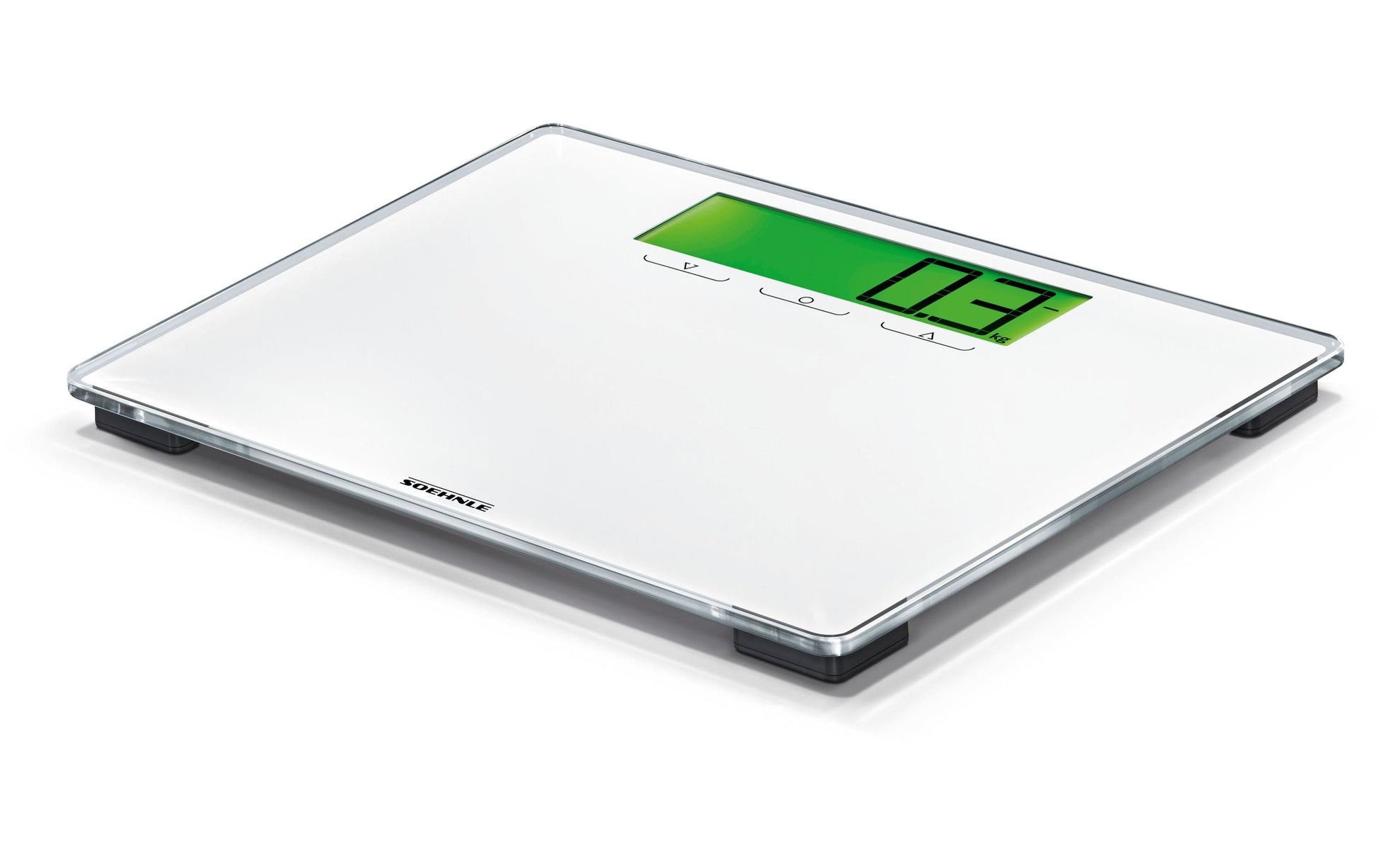 Soehnle Universalwaage Style Sense Multi 100 – Tragkraft 180 kg, Teilung 100 g, Wiegefläche 35 × 30 cm