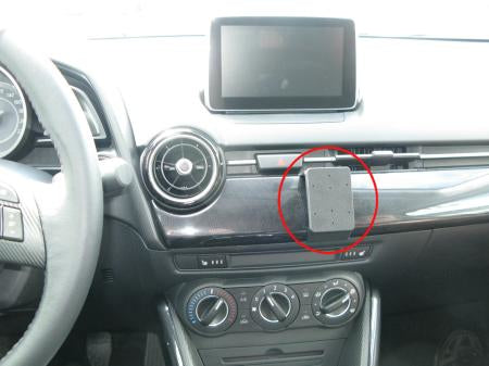 Brodit ProClip – Auto-Halterung – für Mazda 2 (2015–2016), Mazda CX-3 (2015–2016), Scion iA (2016) – Schwarz