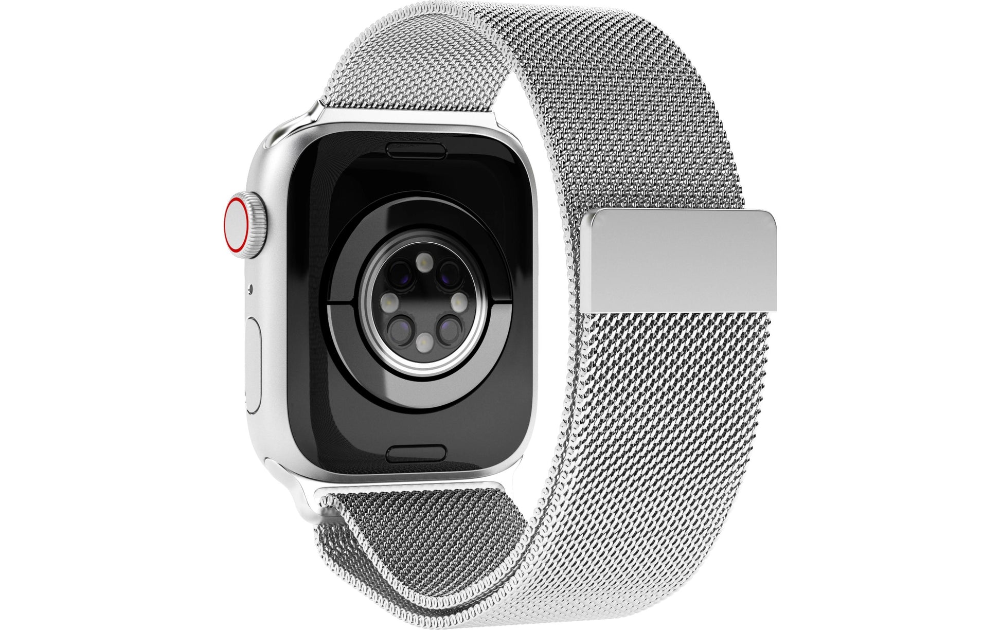 Vonmählen Milanese Loop, Silber, 40–42 mm, für Apple Watch 38 mm, 40 mm, 41 mm