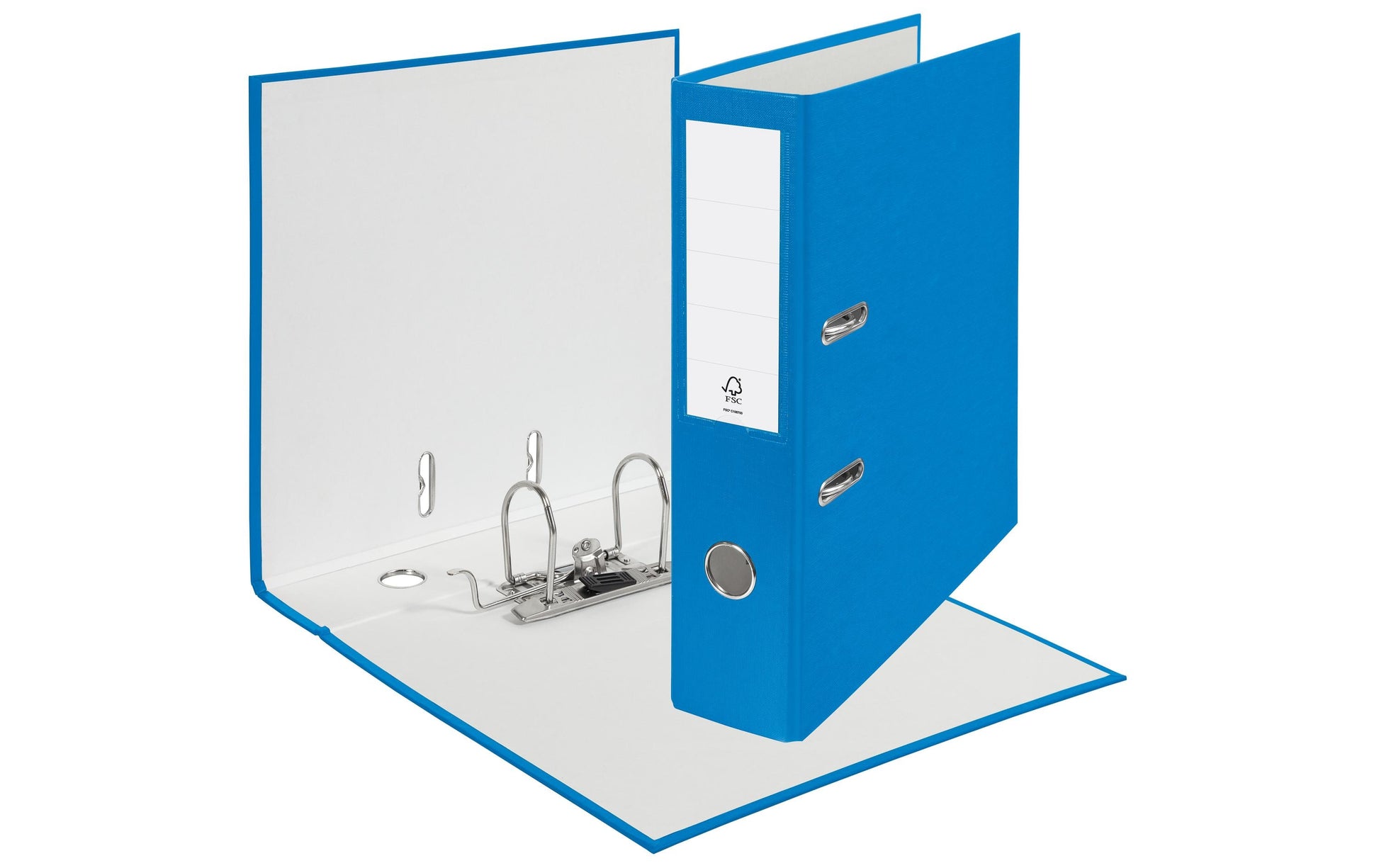 Esselte Swiss Edition ECO Ordner – 2-Ring – für A4 – Rückenbreite 7,5 cm – Blau