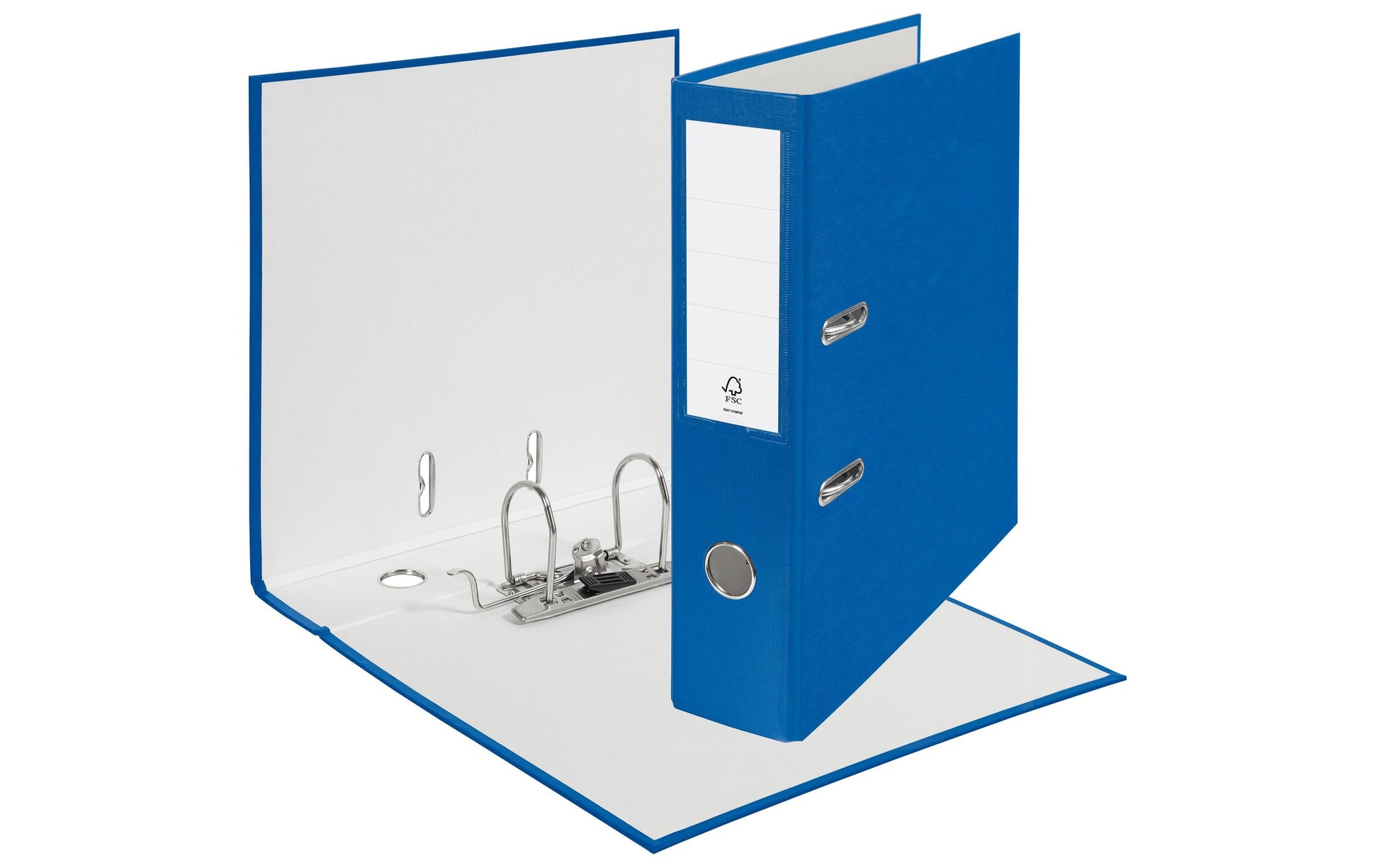 Esselte Swiss Edition ECO Ringbuch – 2-Ring – für A4 – Rückenbreite 7,5 cm – Dunkelblau