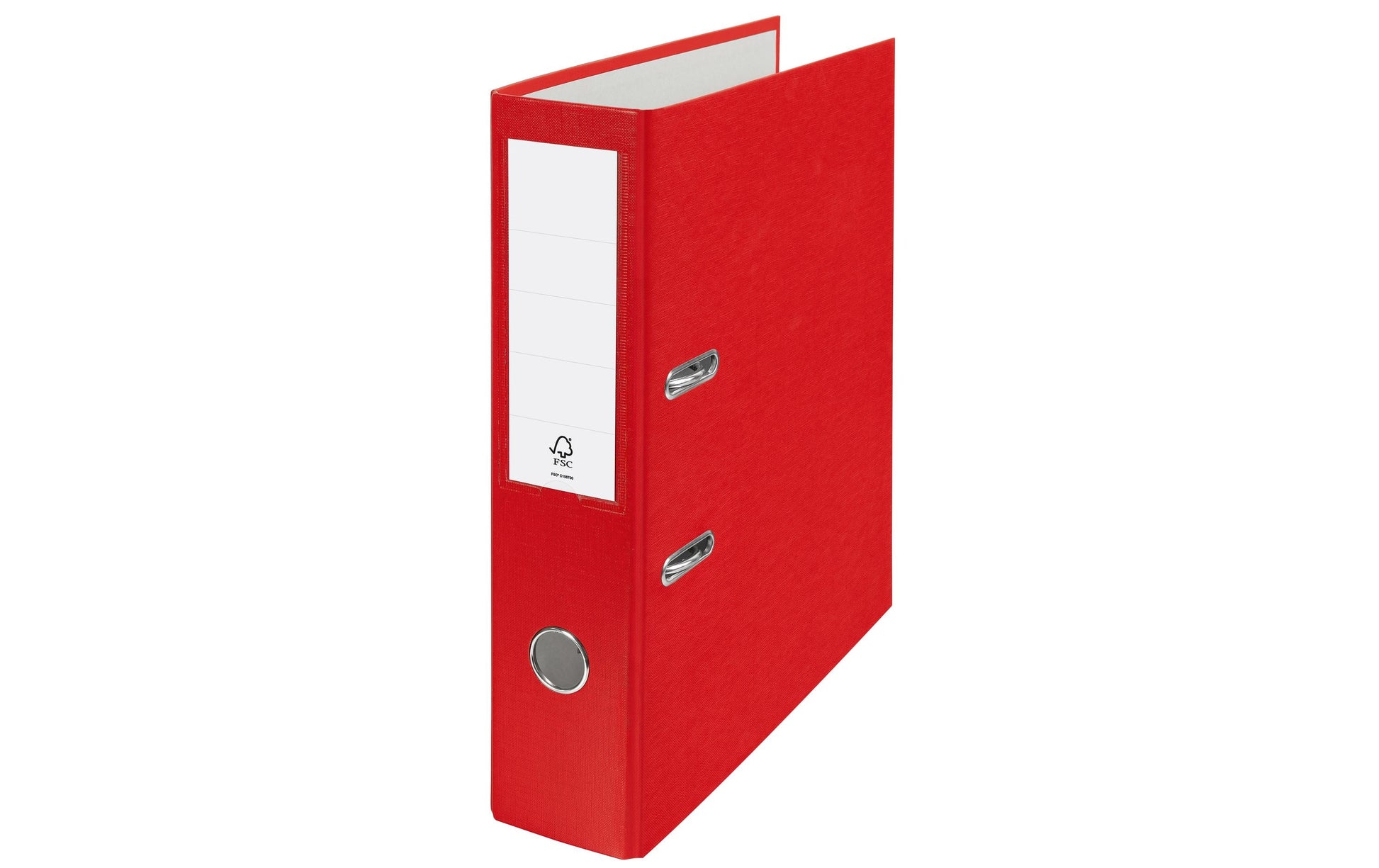 Esselte Swiss Edition ECO Ringbuch – 2-Ring – für A4 – Rückenbreite 7,5 cm – Rot