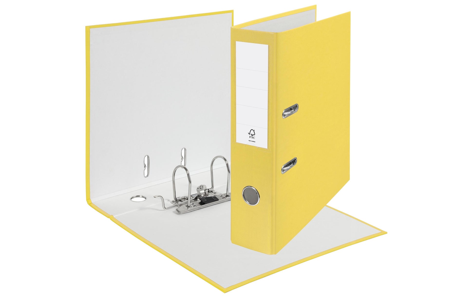 Esselte Swiss Edition ECO Ordner – für A4 – Rückenbreite 7,5 cm – Gelb