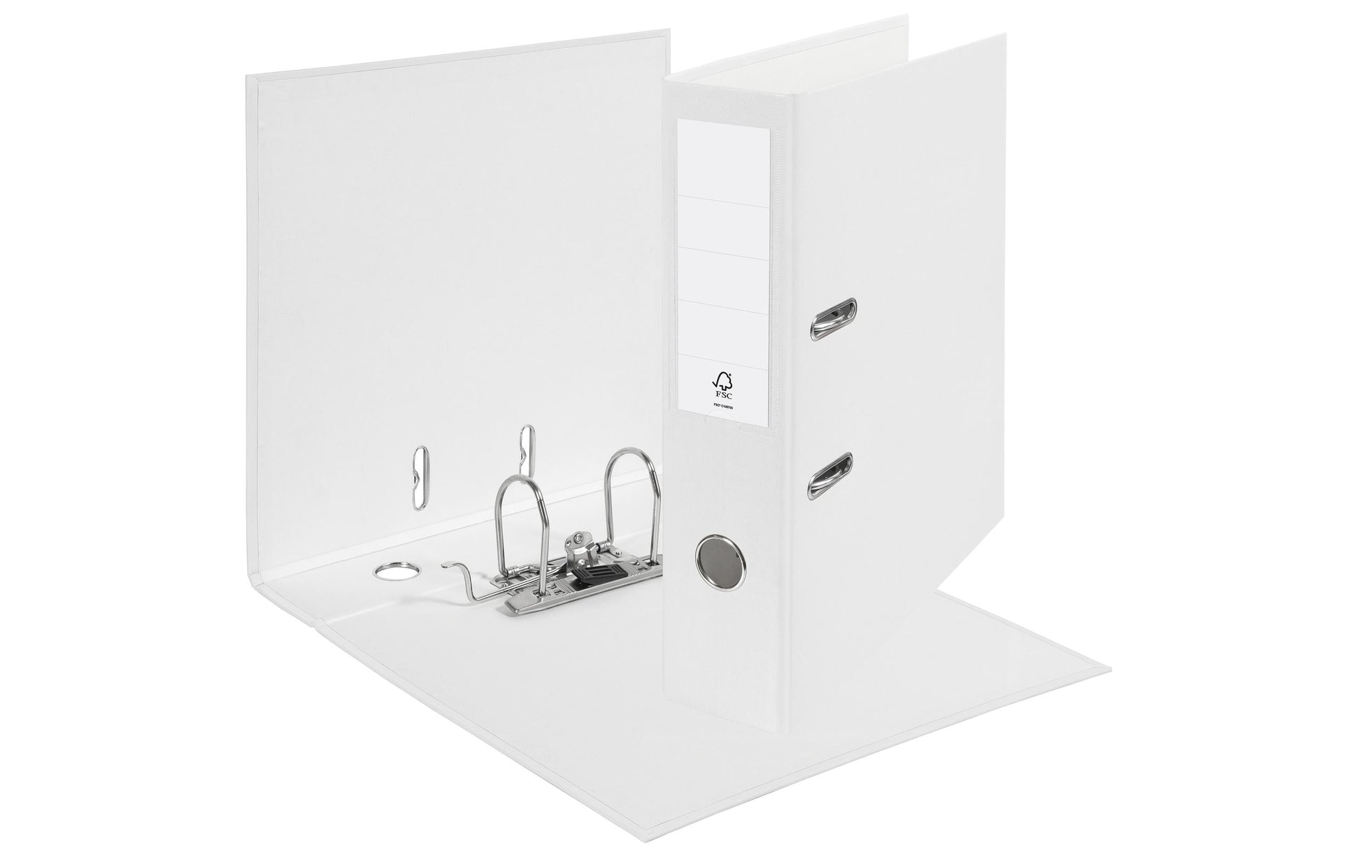 Esselte Swiss Edition ECO Ordner – für A4 – Rückenbreite 7,5 cm – Weiss