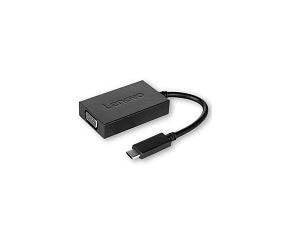 Lenovo USB-C-zu-VGA-Adapter – 1920 × 1080 – Schwarz
