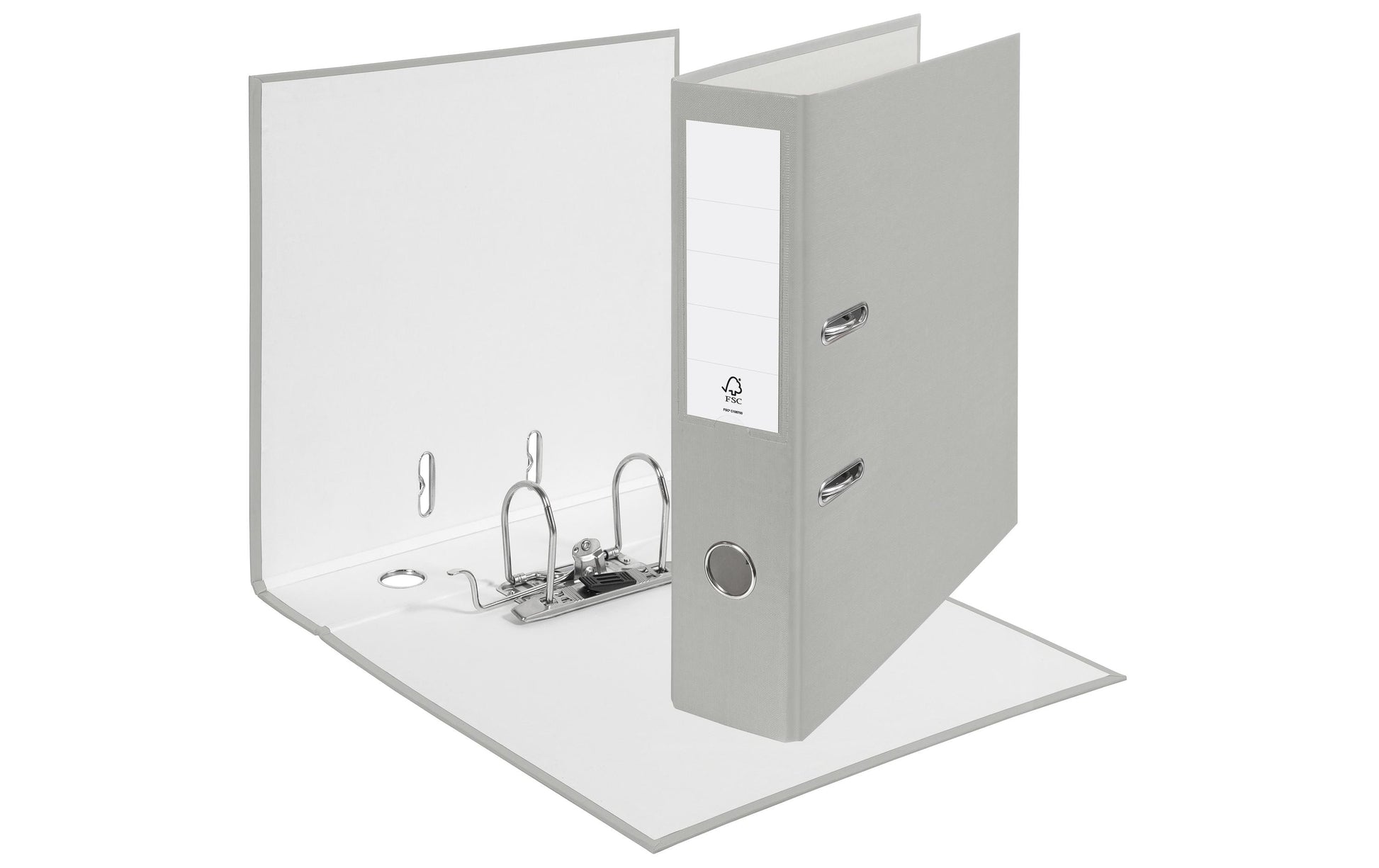 Esselte Swiss Edition ECO Ordner – für A4 – Rückenbreite 7,5 cm – Grau