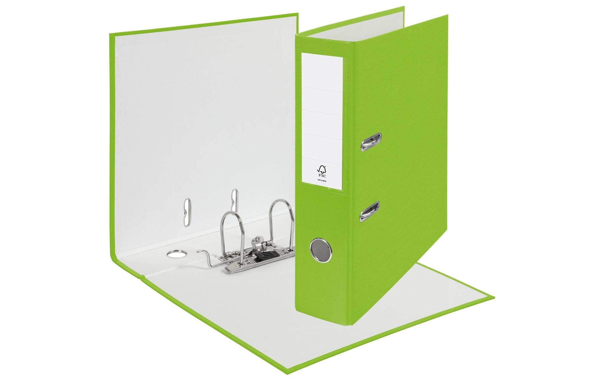 Esselte Swiss Edition ECO Ordner – für A4 – Rückenbreite 7,5 cm – Hellgrün