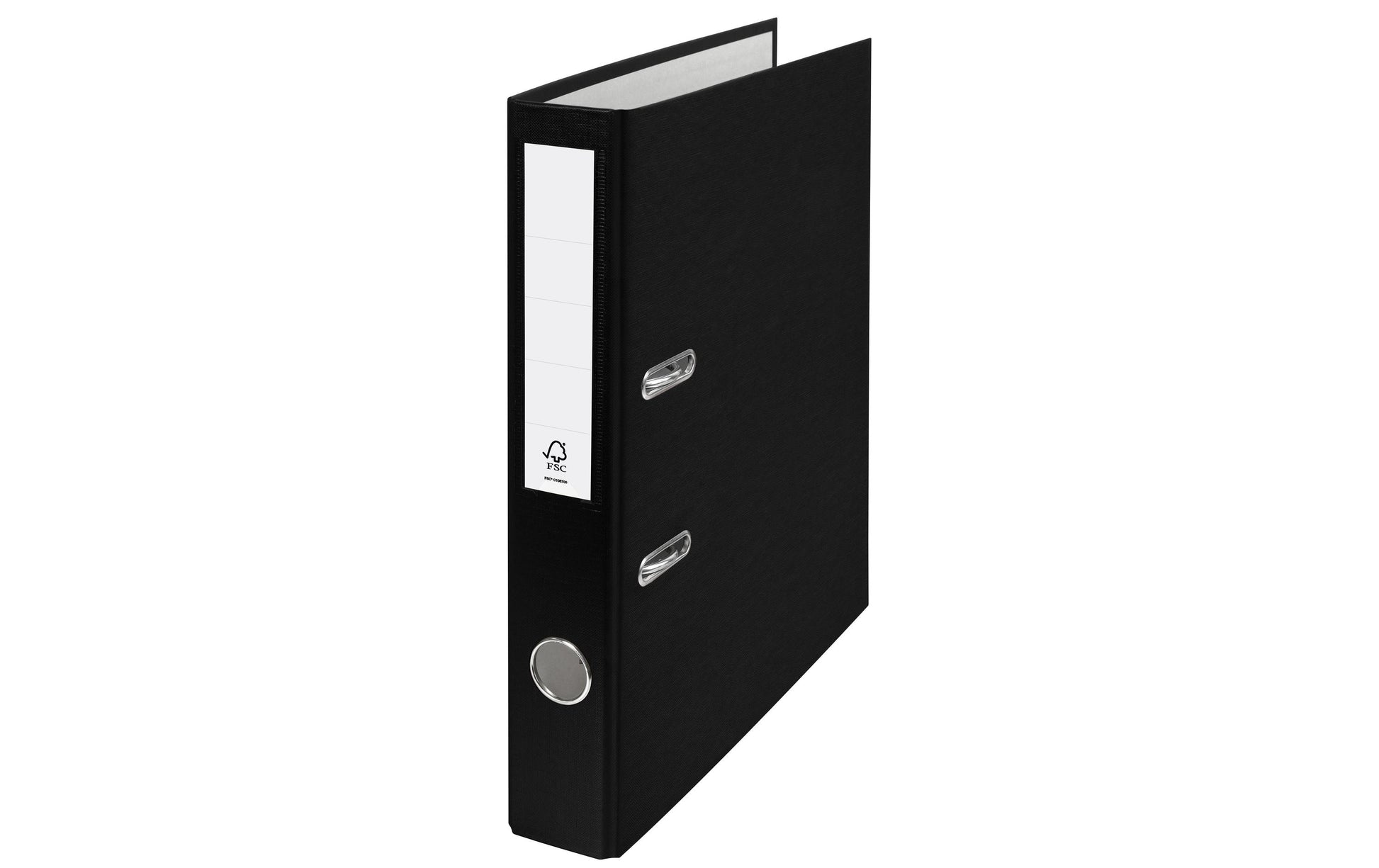 Esselte Swiss Edition ECO Ringbuch – 2-Ring – für A4 – Rückenbreite 5 cm – Schwarz