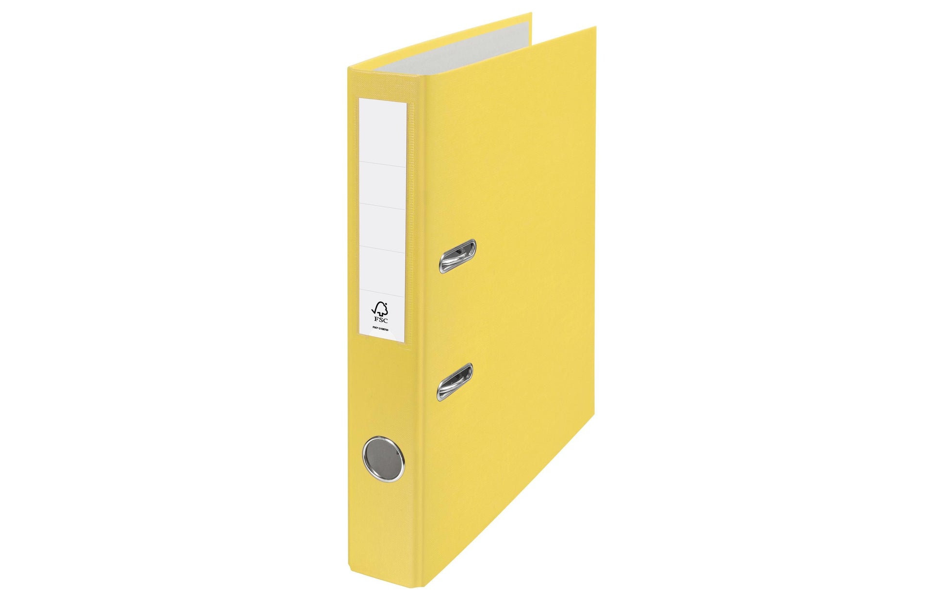Esselte Swiss Edition ECO Ringbuch – 2-Ring – für A4 – Rückenbreite 5 cm – Gelb