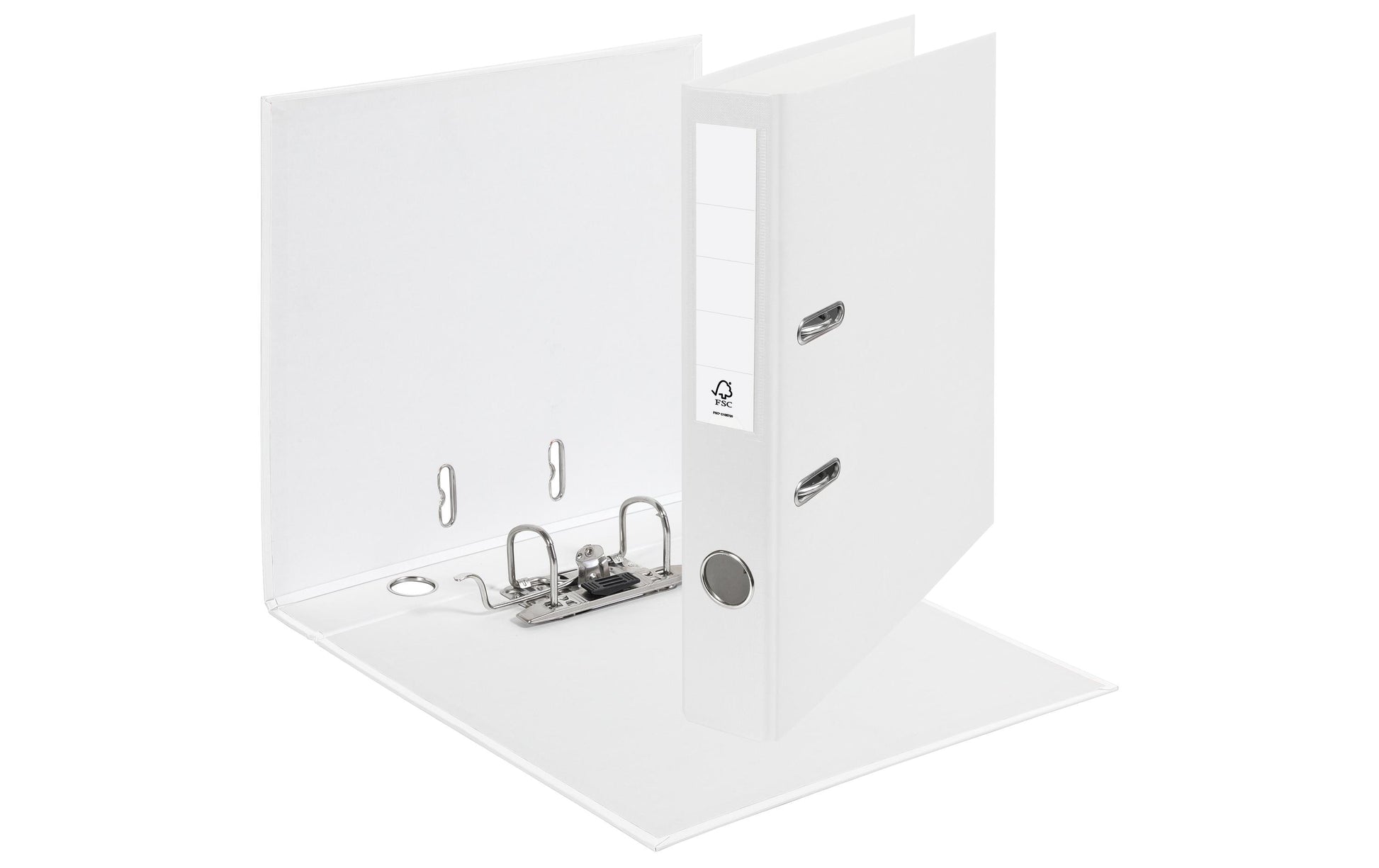 Esselte Swiss Edition ECO Ringbuch – 2-Ring – für A4 – Rückenbreite 5 cm – Weiss