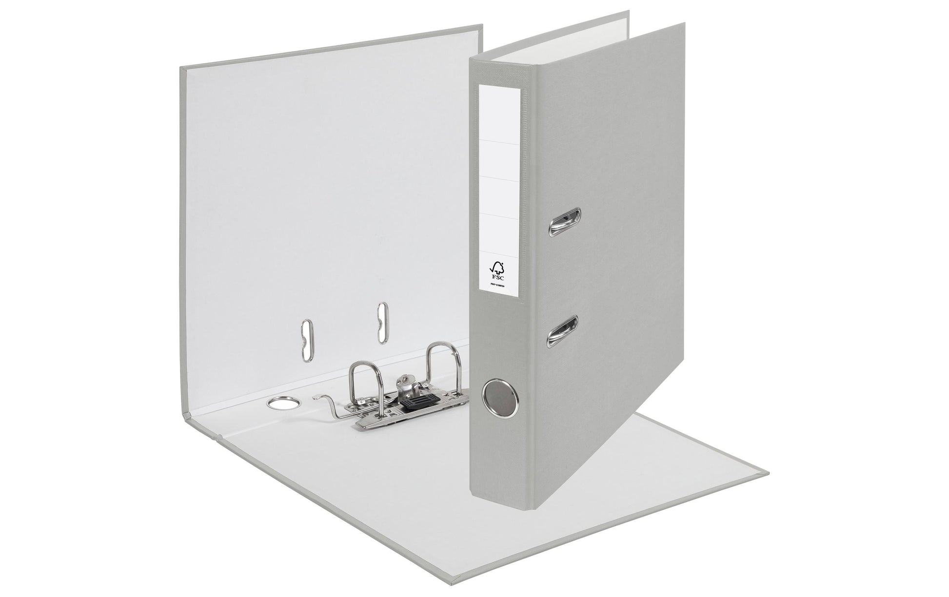 Esselte Swiss Edition ECO Ordner – für A4 – Rückenbreite 5 cm – Grau
