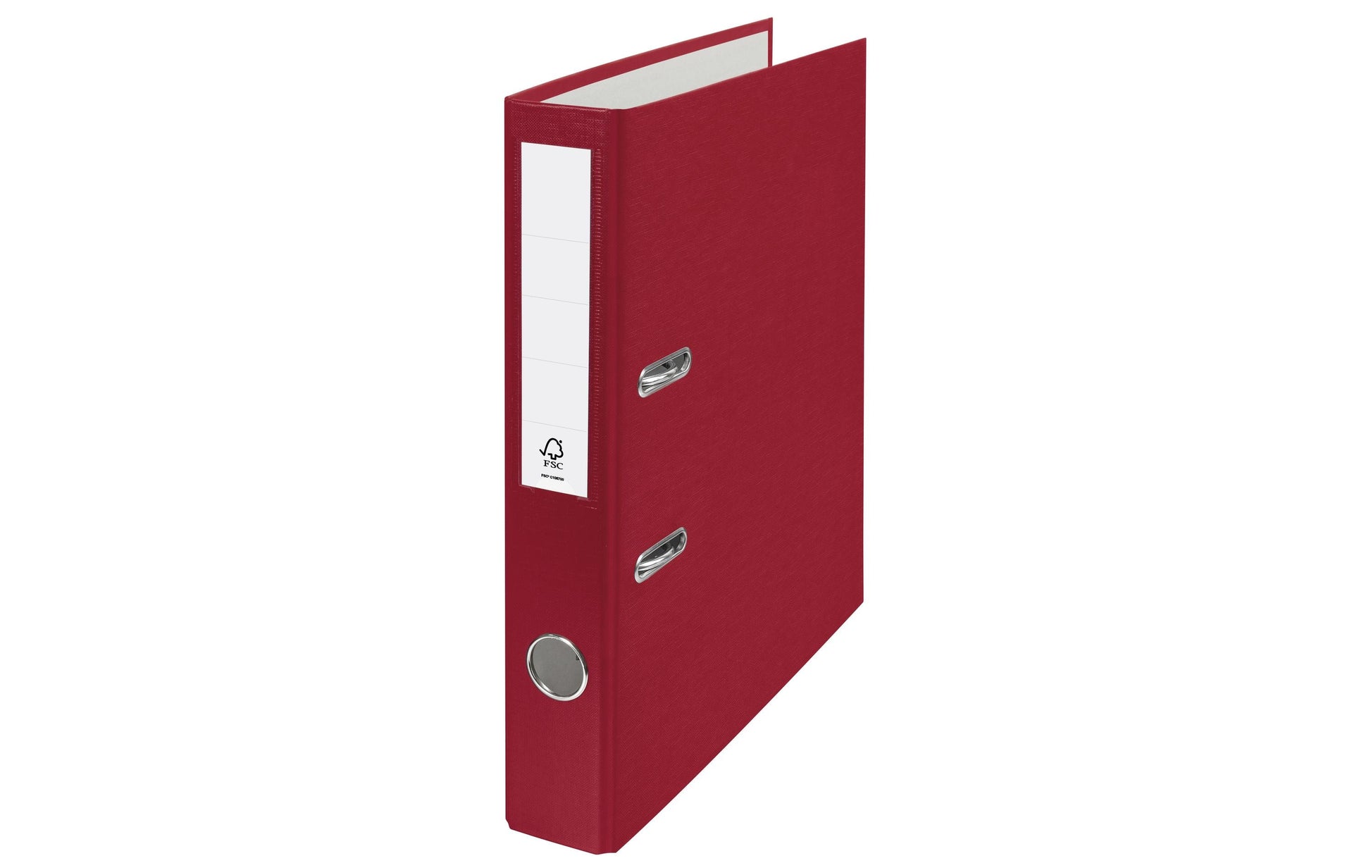 Esselte Swiss Edition ECO Ordner – für A4 – Rückenbreite 5 cm – Bordeaux