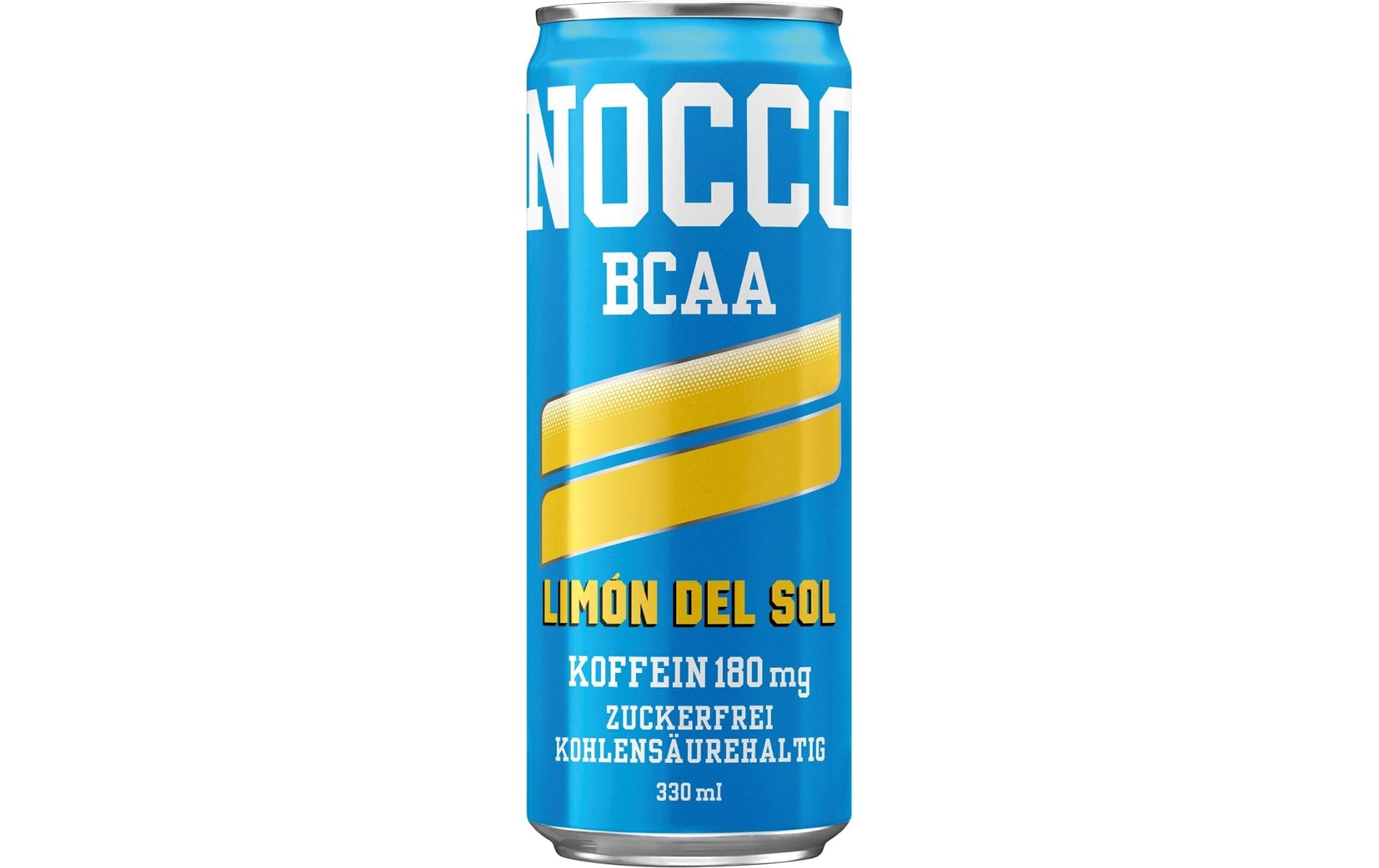 NOCCO Energiegetränk BCAA Grüntee mit Koffein – 24 × 3,3 dl