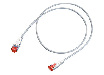 R&M Patchkabel – Cat6A S/FTP, 5 m, Grau, LSFRZH, RJ-45
