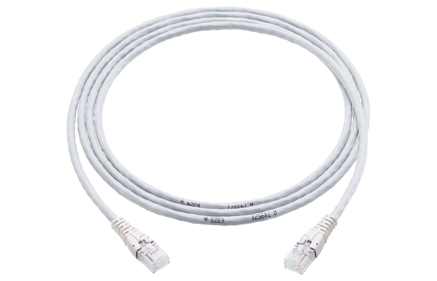 R&M Patchkabel – Cat5e U/UTP, 2 m, Grau, RJ-45