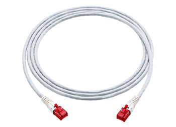 R&M Patchkabel – Cat6A U/UTP, 5 m, Grau, LSZH, RJ-45