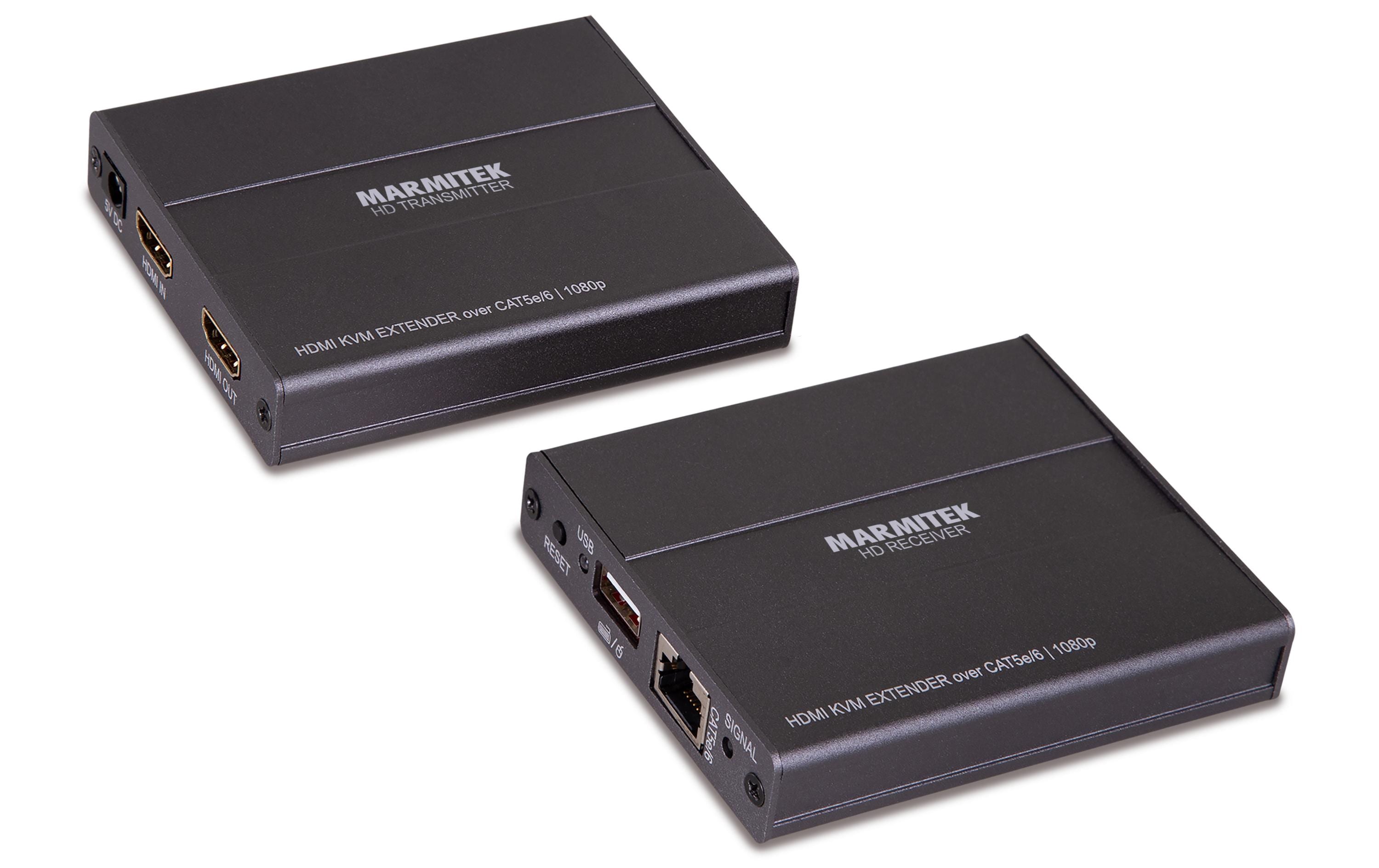 Marmitek Megaview 76 – HDMI-Extender, Full HD, bis 60 m