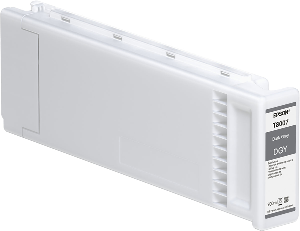 Epson T800700 Dunkle Graue Tintenpatrone (Original) – 700 ml – für SureColor SC‑P10000/SC‑P20000