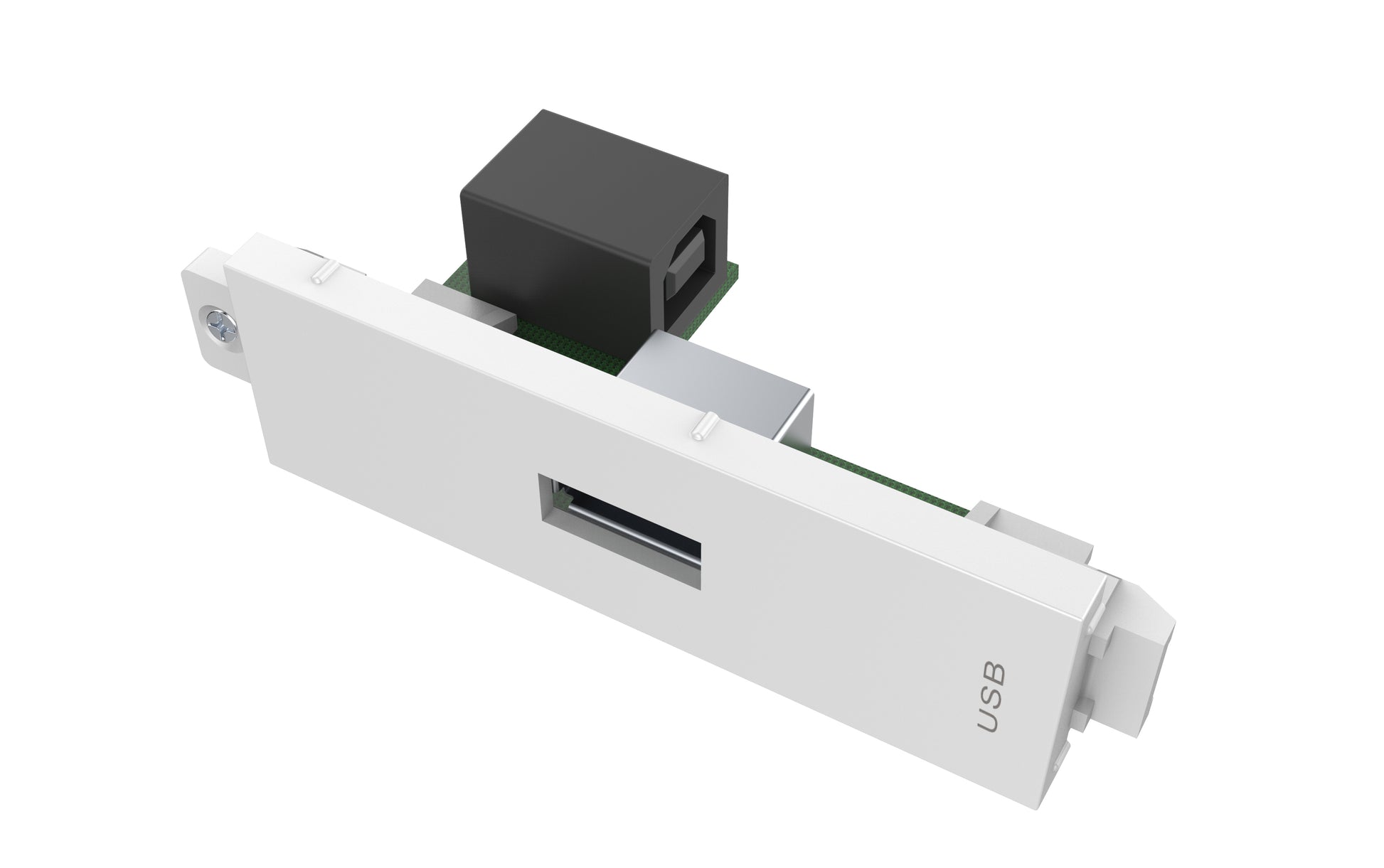 Vision USB-Adapter USB-A (Buchse) – Weiss