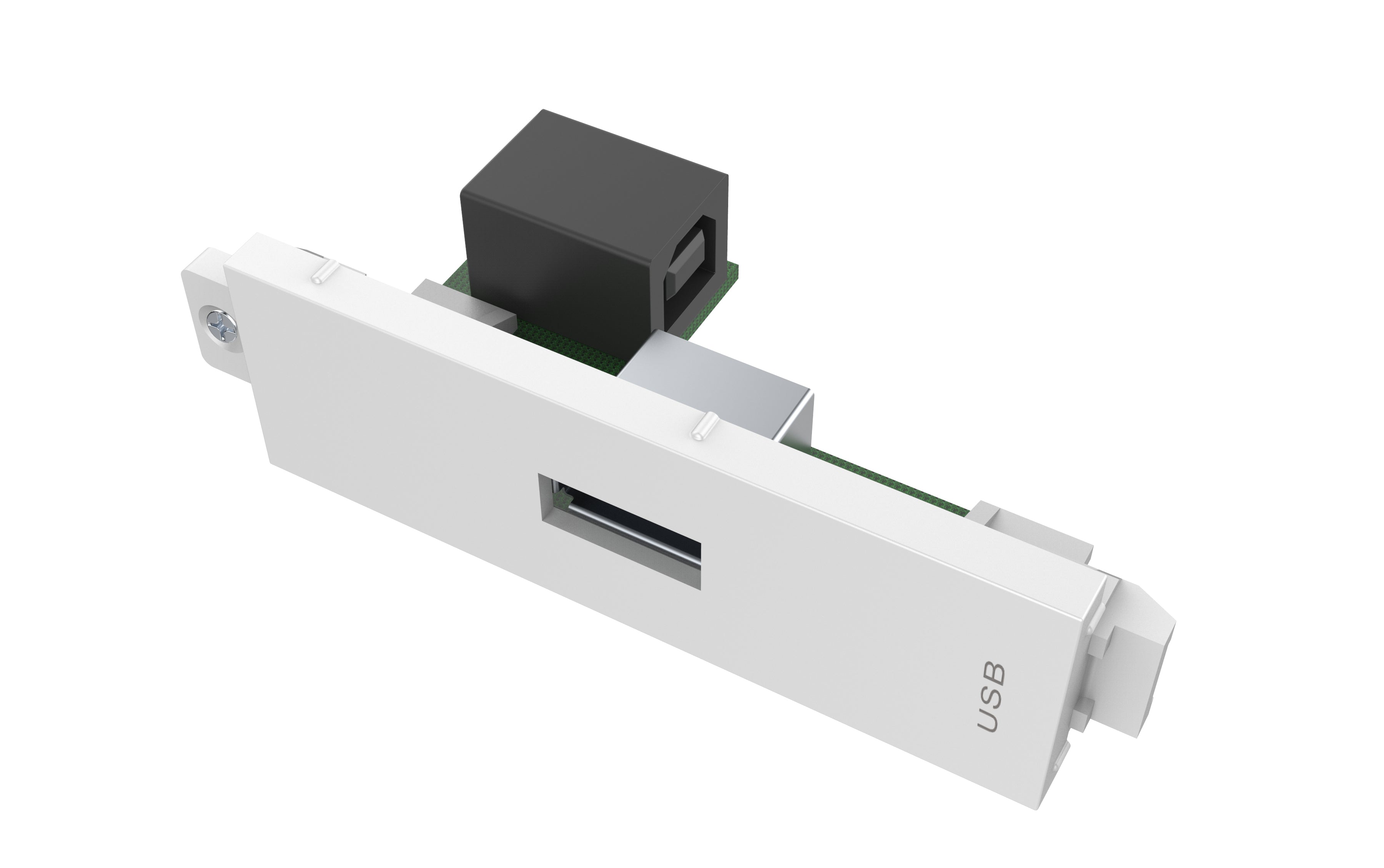 Vision USB-Adapter USB-A (Buchse) – Weiss