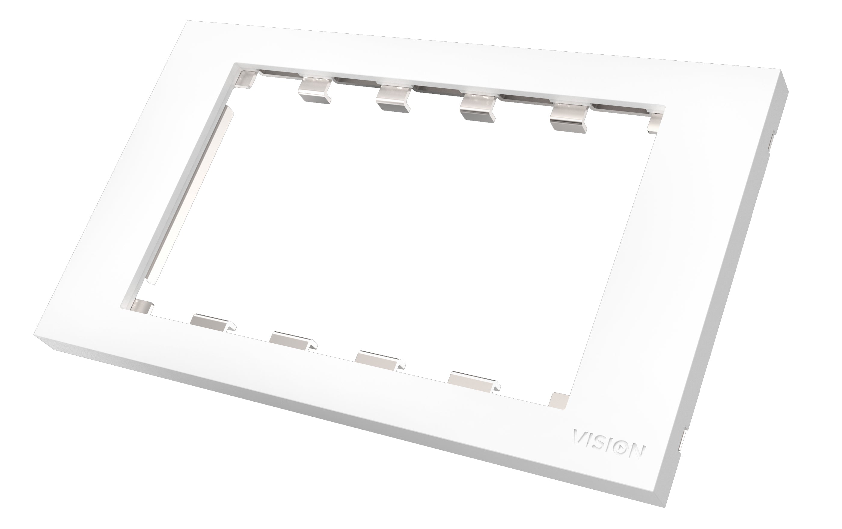 Vision Aufputz-Box 146×86×8 mm – weiss