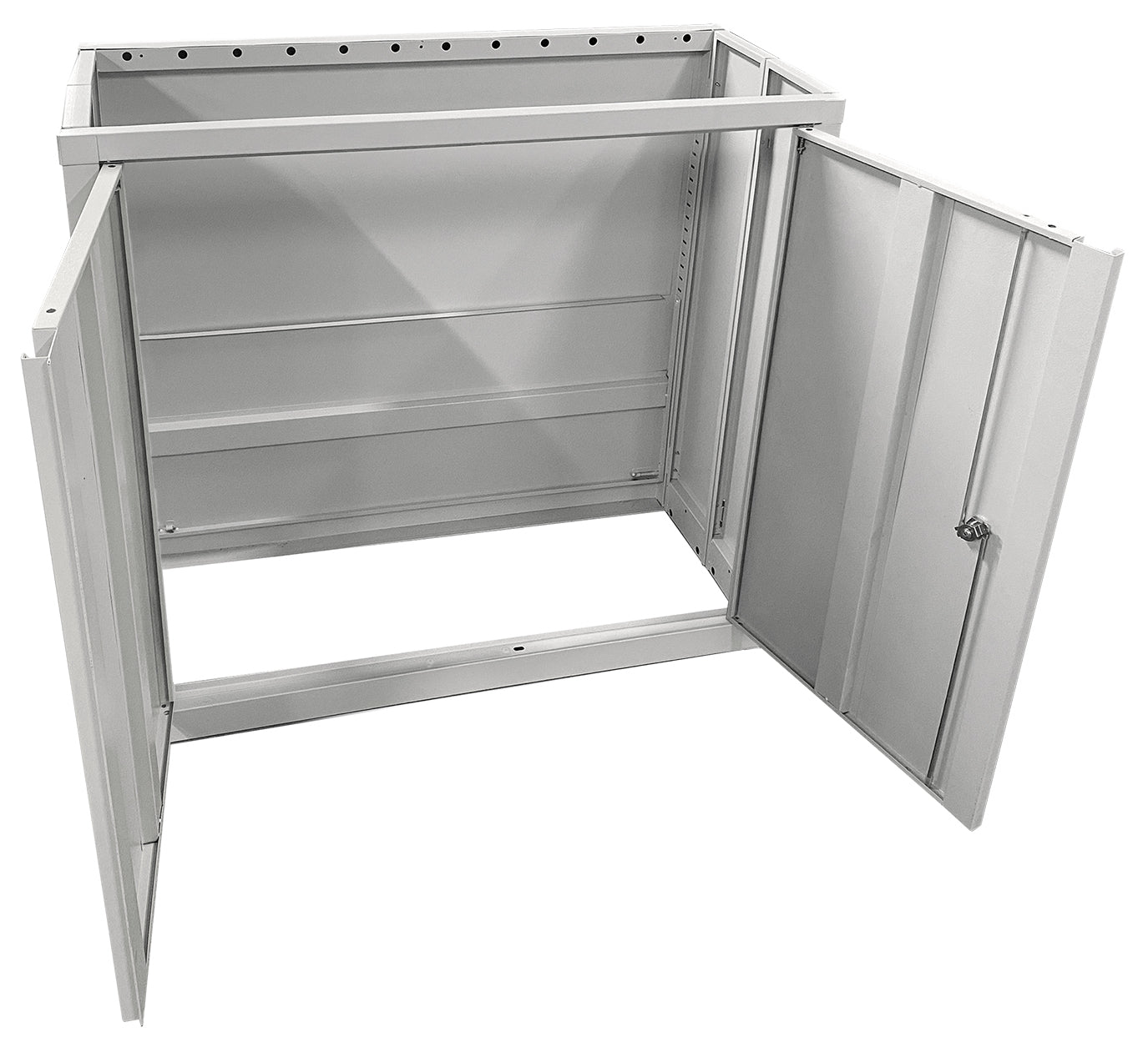 Phoenix Safe Co. SCF0891GGK – Aktenschrank, 2 Türen, 1 Fachboden, faltbar, abschliessbar, 915 × 370 × 830 mm