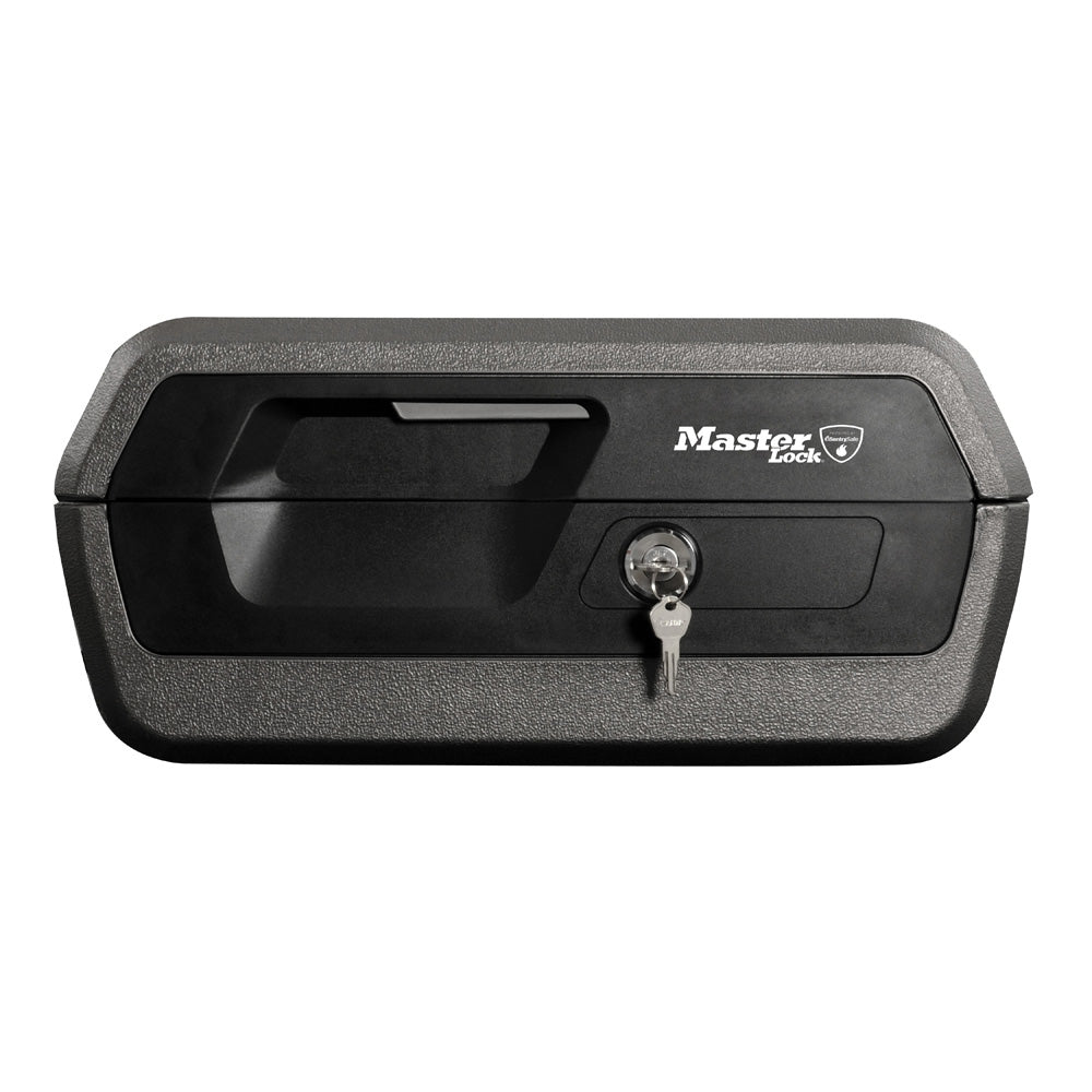 Master Lock Feuerschutzbox LCFW30100 – Schlüsselschloss – 395 × 375 × 193 mm – Feuerschutz 60 min – Schwarz