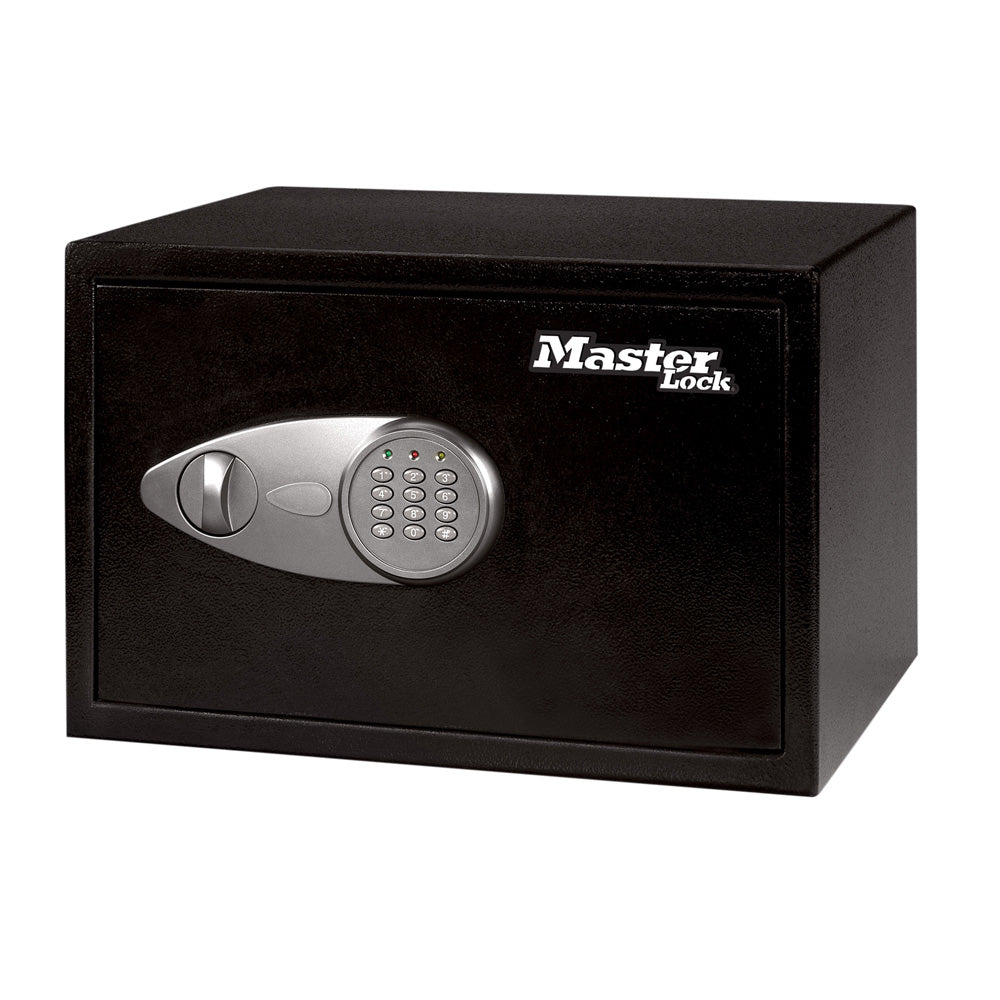 Master Lock Tresor X055ML – Elektronikschloss – 16,4 l – Schwarz