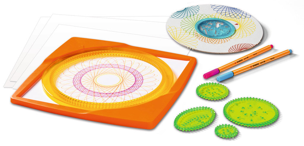 Ravensburger Spiral-Designer – Spirograph-Set – Spirale – ab 6 Jahren