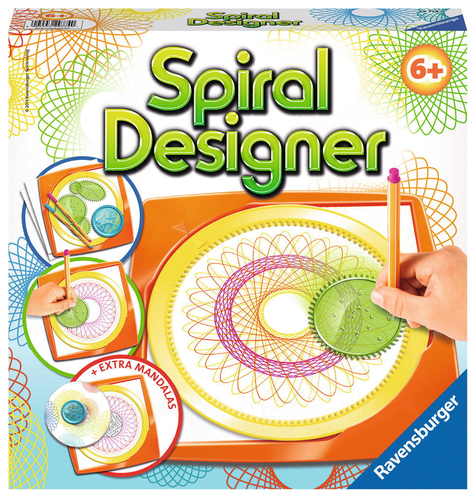 Ravensburger Spiral-Designer – Spirograph-Set – Spirale – ab 6 Jahren