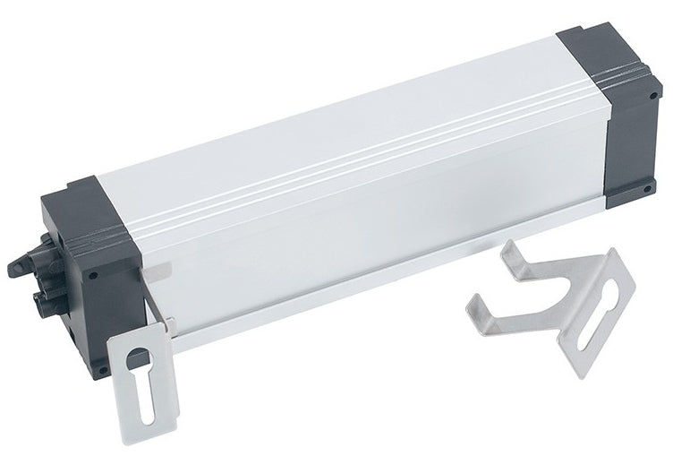 Bachmann Haltewinkel aus Edelstahl, Langloch, 2×