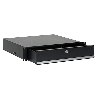 HPE Universal-Schublade (Erweitert) Rack-Schublade 2U – abschliessbar, Graphit