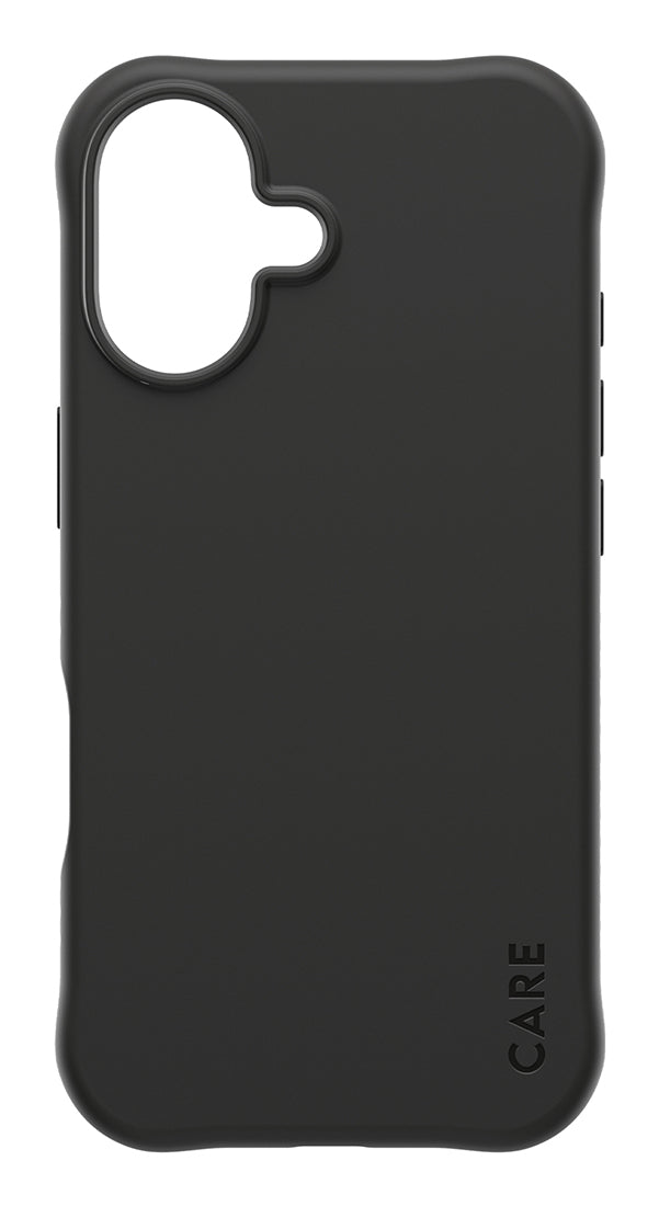 PanzerGlass Backcover CARE Fashionable Case Samba – für Apple iPhone 17 – schwarz – TPU – MagSafe-kompatibel