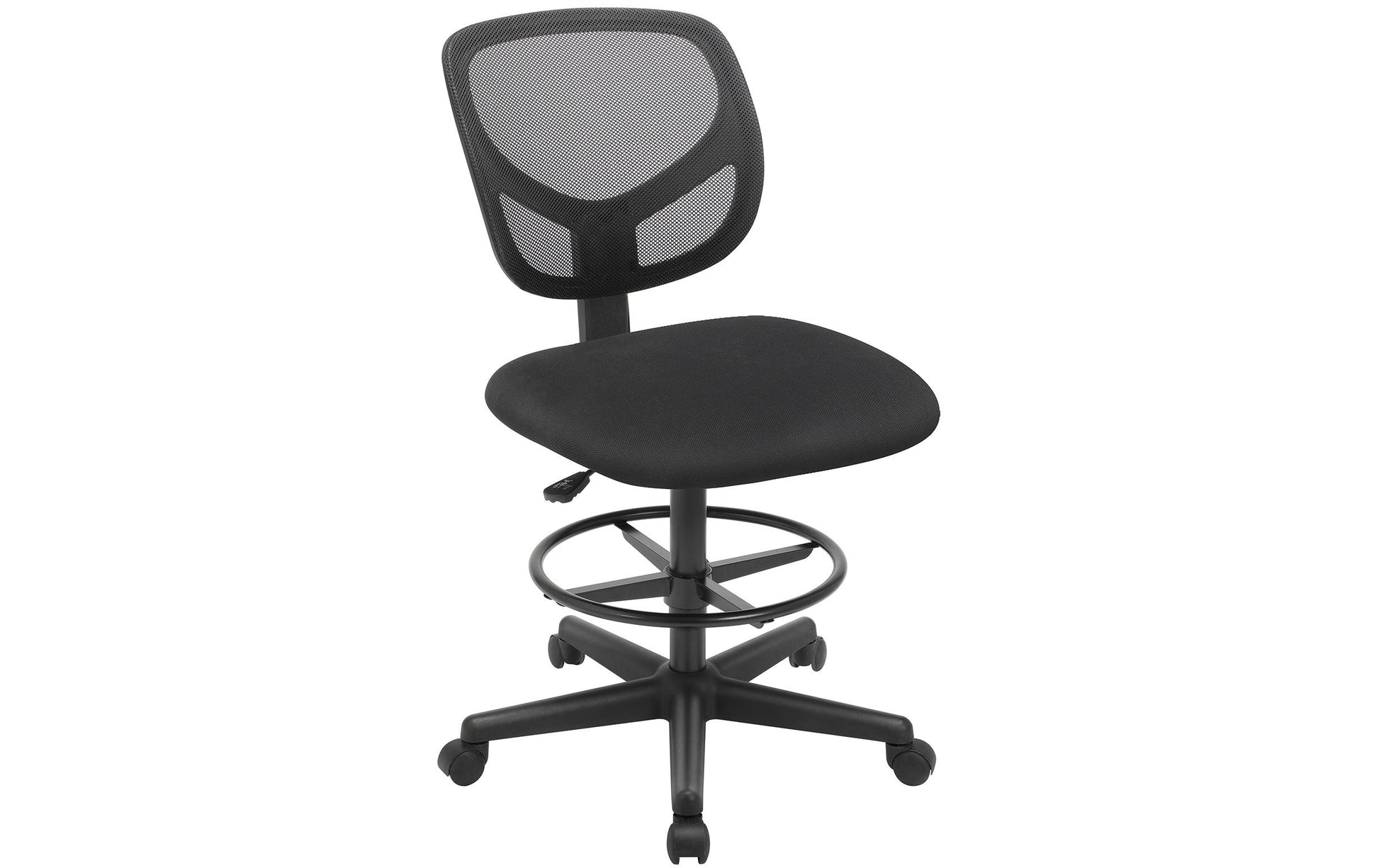Songmics Bürostuhl Arno – Sitzhöhe 56–75 cm, 120 kg, schwarz