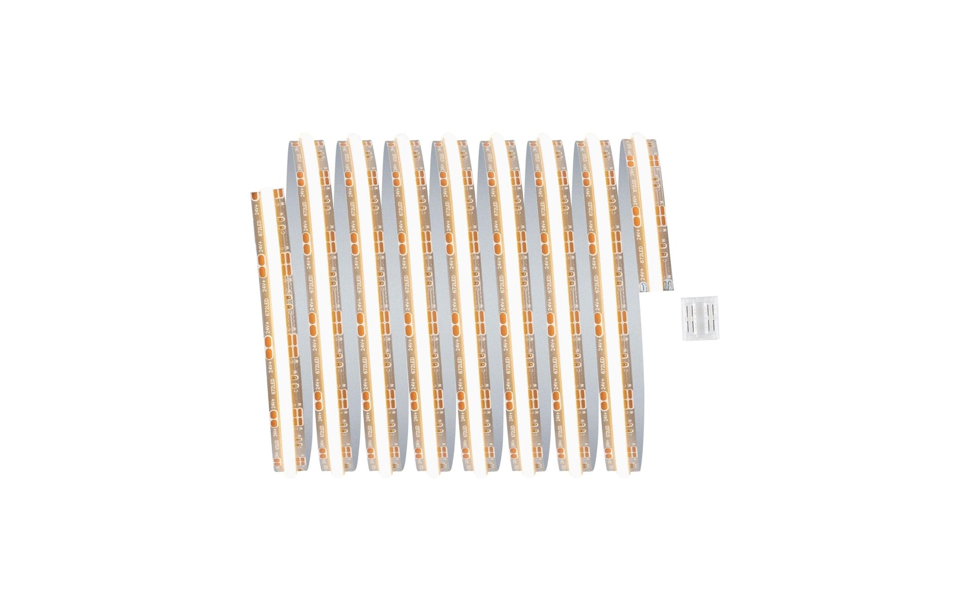 Paulmann LED-Strip MaxLED 1000 71116 – 2,5 m, 3000 lm, 23,5 W, 2700–6500 K, dimmbar, silber