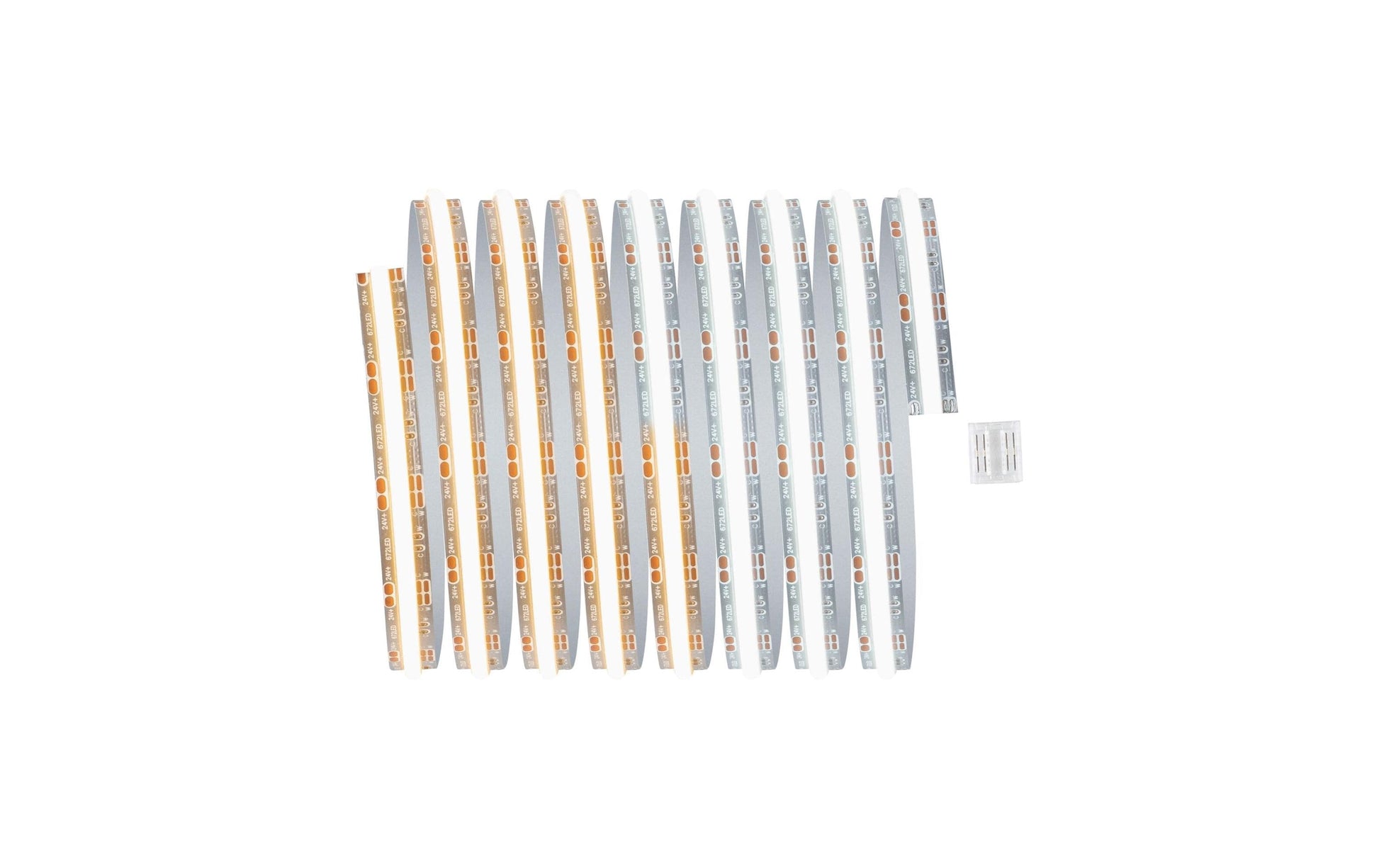Paulmann LED-Strip MaxLED 1000 71116 – 2,5 m, 3000 lm, 23,5 W, 2700–6500 K, dimmbar, silber