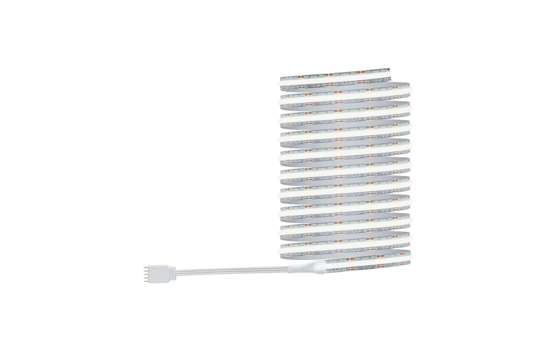 Paulmann LED-Strip MaxLED 1000 Full-Line COB – Basisset, 3 m, 3600 lm, 31 W, 2700–6500 K, dimmbar, silber, mitgeliefert