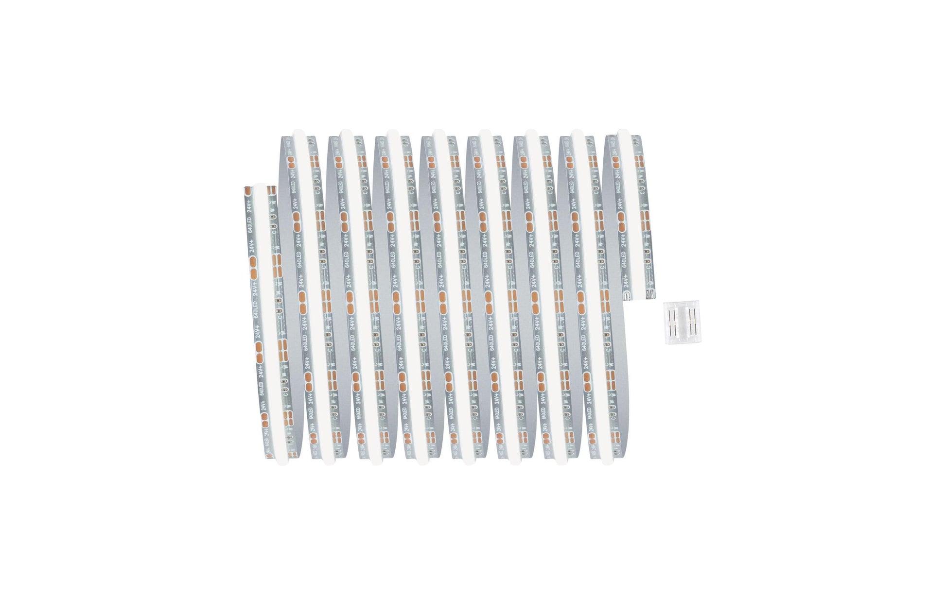Paulmann LED-Strip MaxLED 500 Full-Line COB – 2,5 m, 1500 lm, 13 W, 2700–6500 K, dimmbar, silber