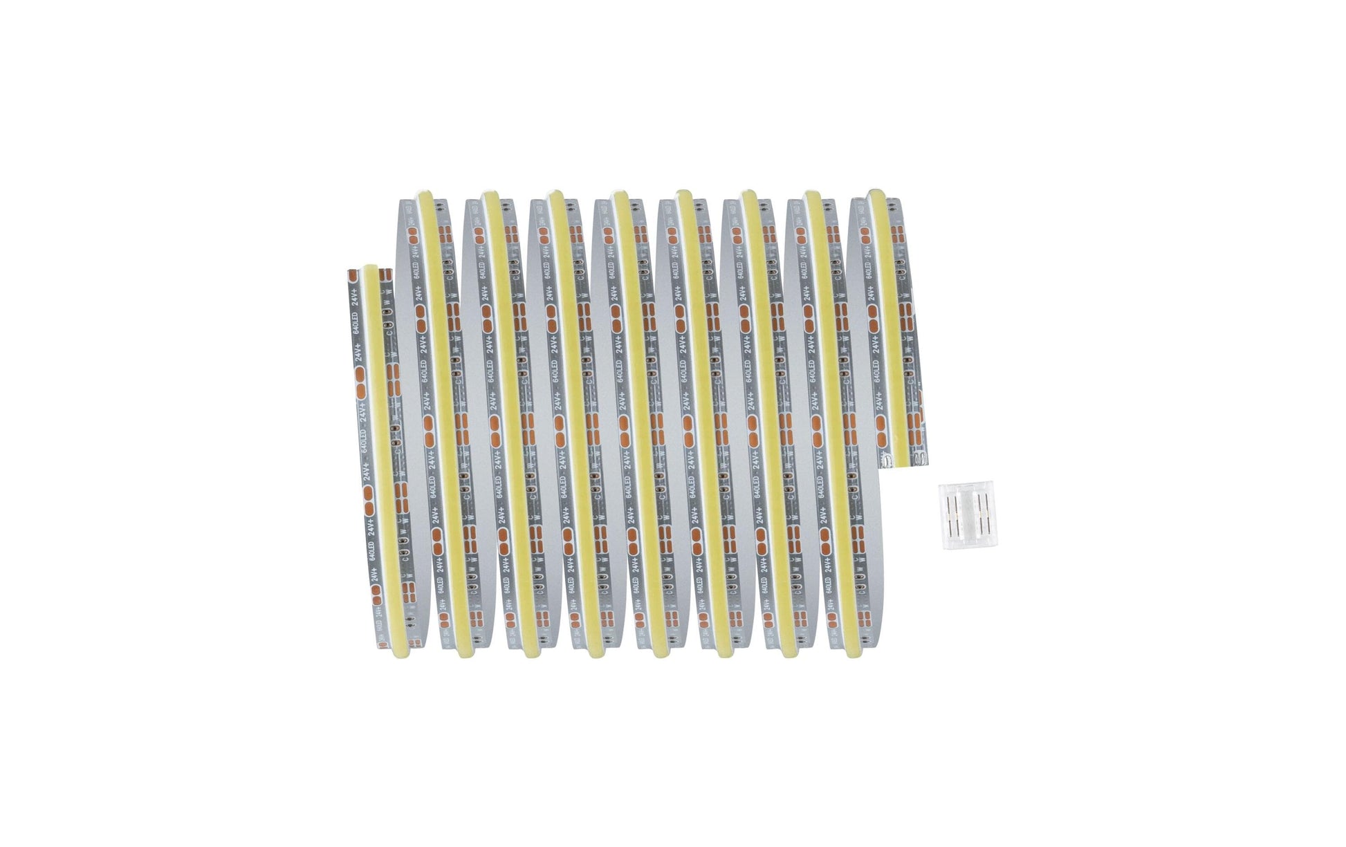Paulmann LED-Strip MaxLED 500 Full-Line COB – 2,5 m, 1500 lm, 13 W, 2700–6500 K, dimmbar, silber