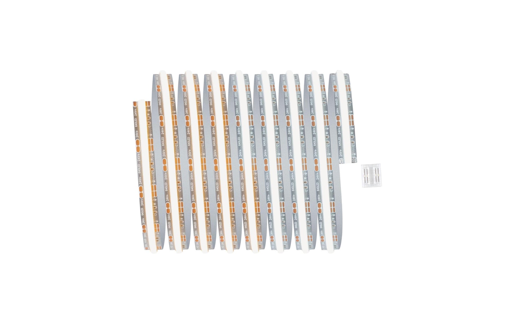 Paulmann LED-Strip MaxLED 500 Full-Line COB – 2,5 m, 1500 lm, 13 W, 2700–6500 K, dimmbar, silber