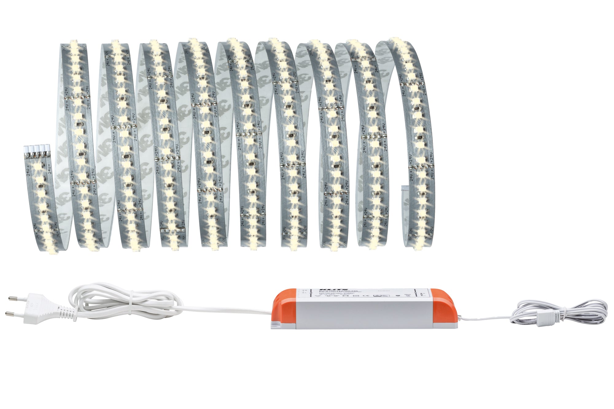 Paulmann LED-Strip MaxLED 1000 – Set, 3 m, 3300 lm, 40 W, 2700 K, dimmbar, weiss