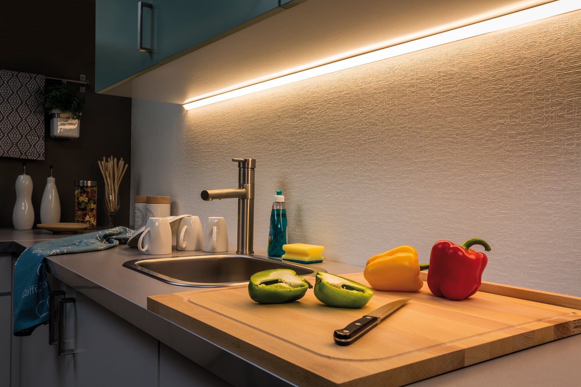 Paulmann LED-Strip MaxLED 500 – Set, 3 m, 1650 lm, 20 W, 2700 K, dimmbar, weiss, ohne Netzteil