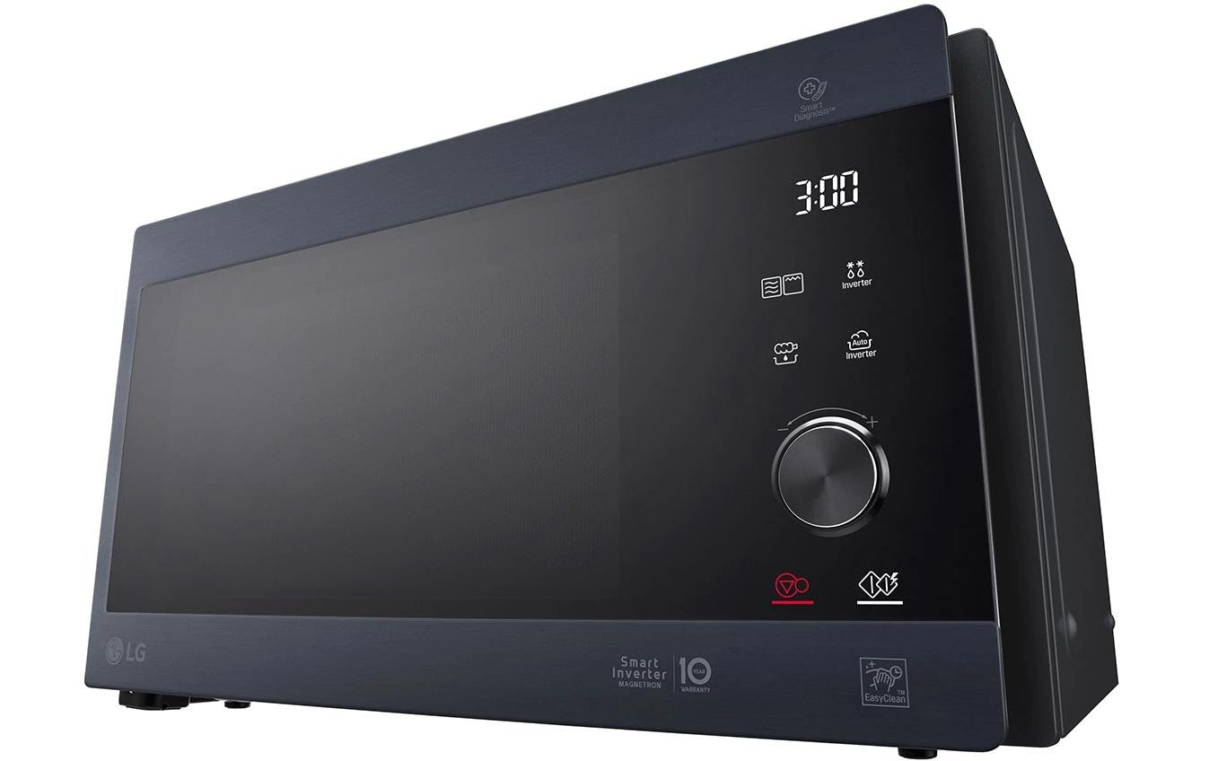 LG Grill-Mikrowelle MH6565CPBW – 25 l, Grill & Inverter, 1000 W – Schwarz