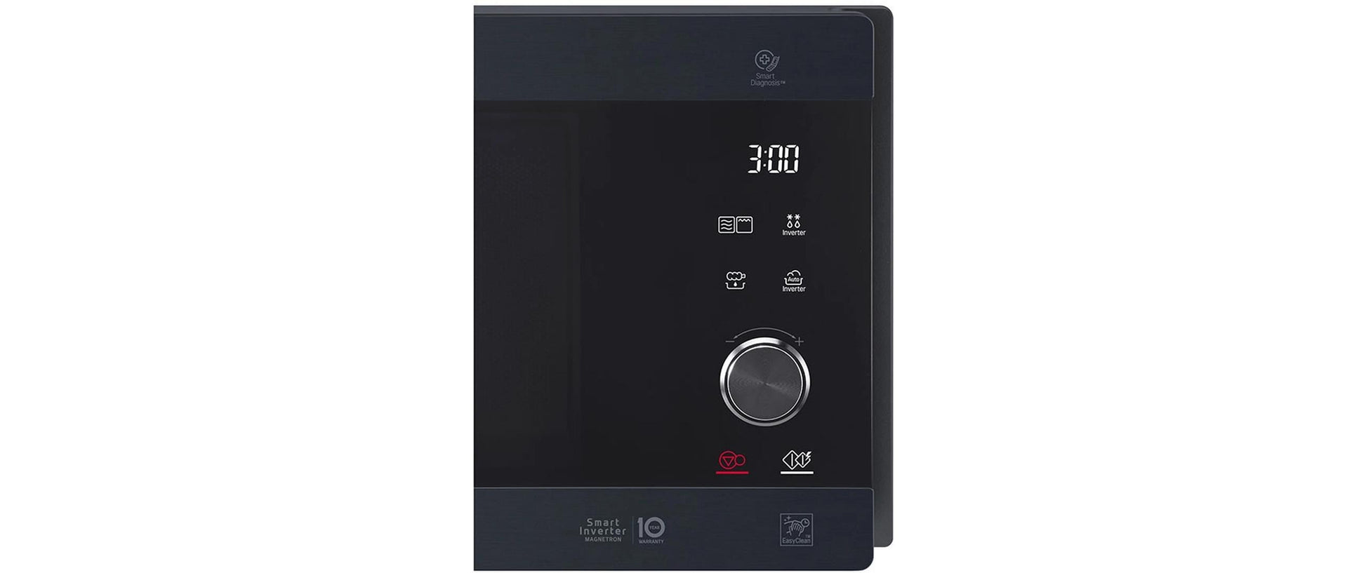 LG Grill-Mikrowelle MH6565CPBW – 25 l, Grill & Inverter, 1000 W – Schwarz